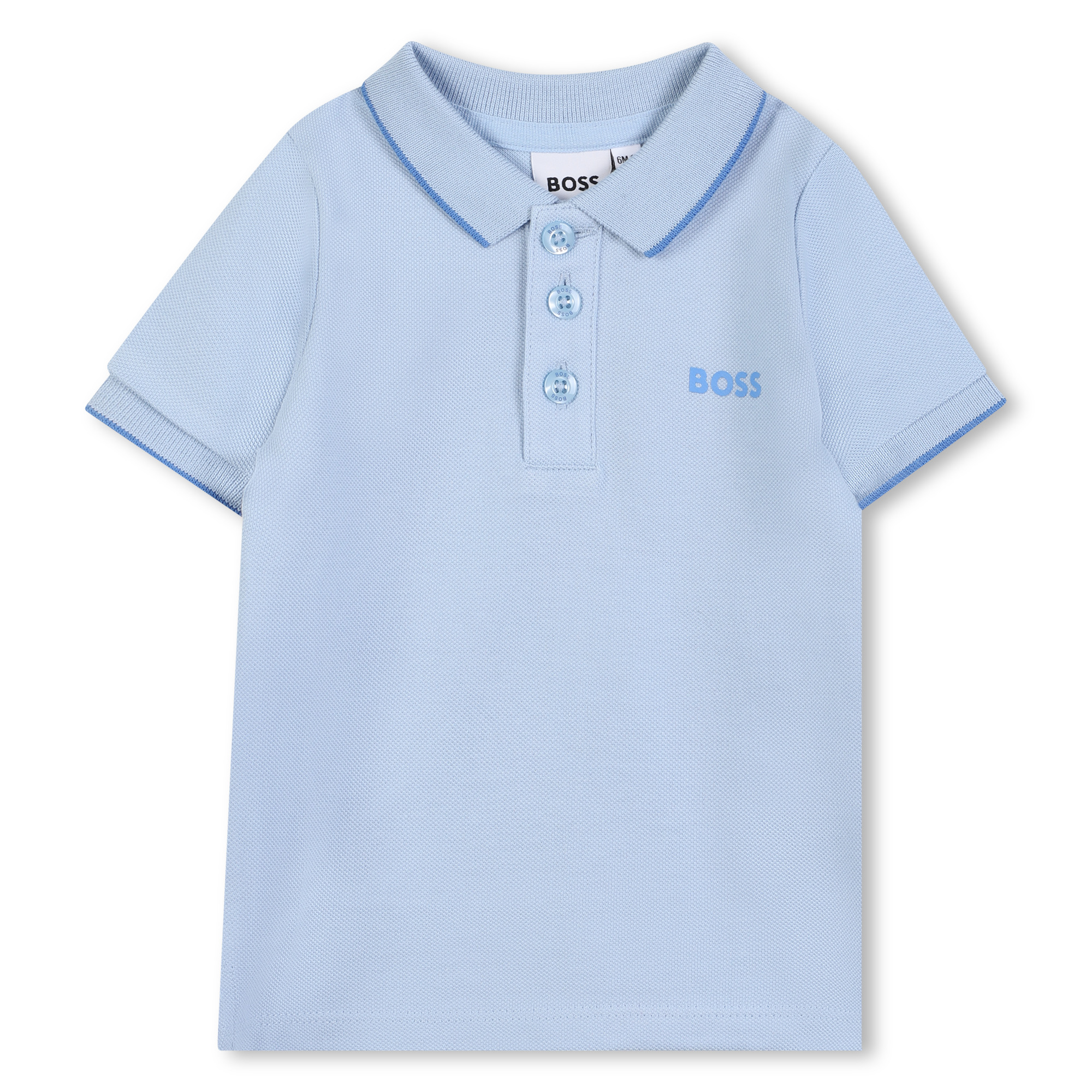 Short-sleeved polo shirt BOSS for BOY