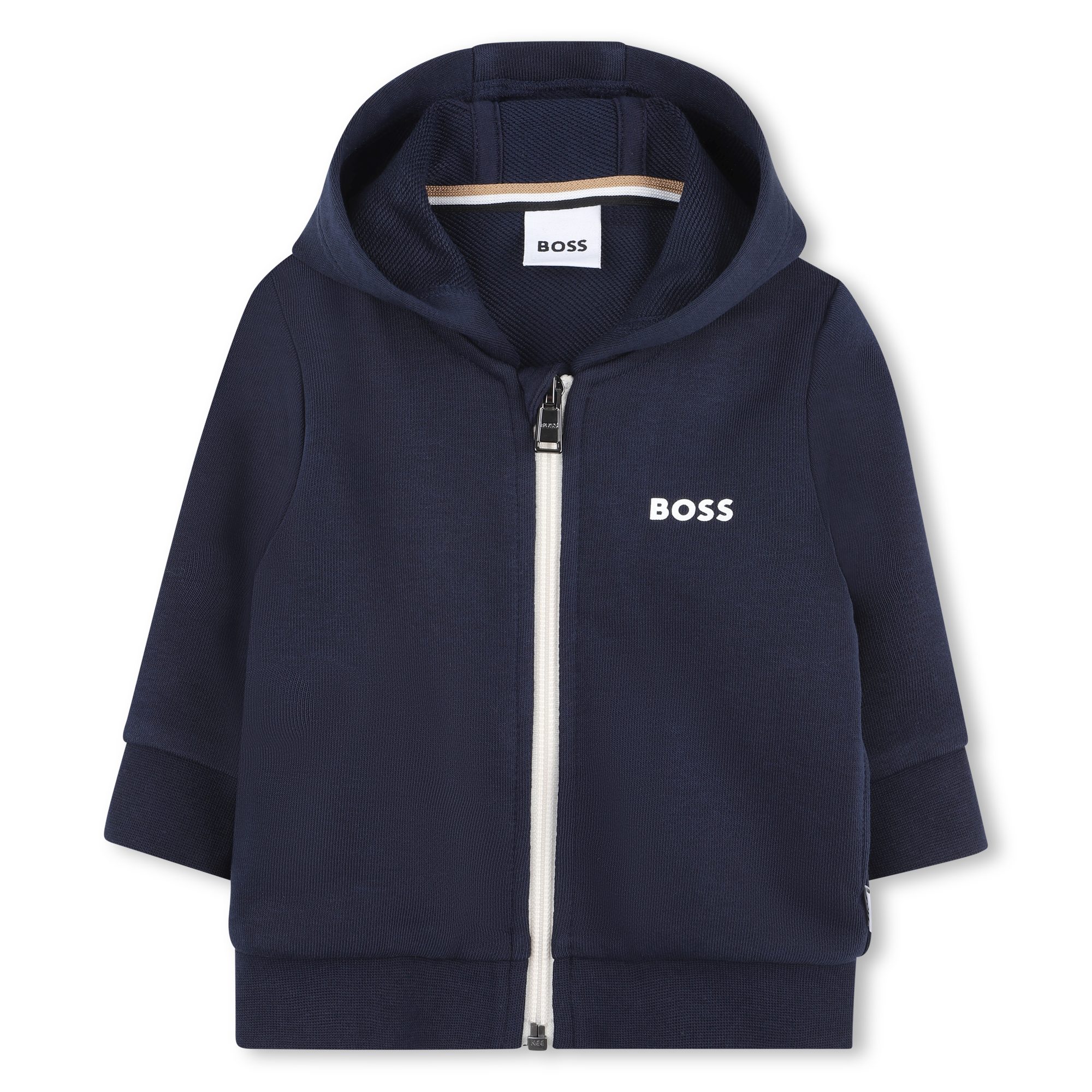 Cardigan sportivo cappuccio BOSS Per RAGAZZO