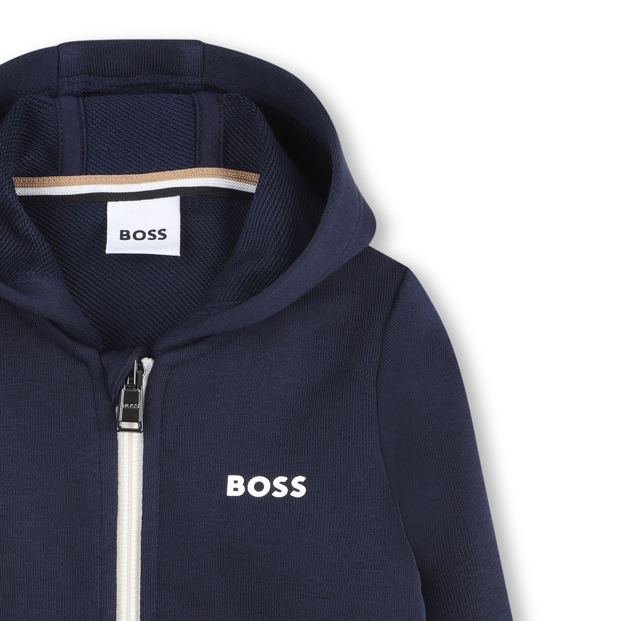 Cardigan sportivo cappuccio BOSS Per RAGAZZO