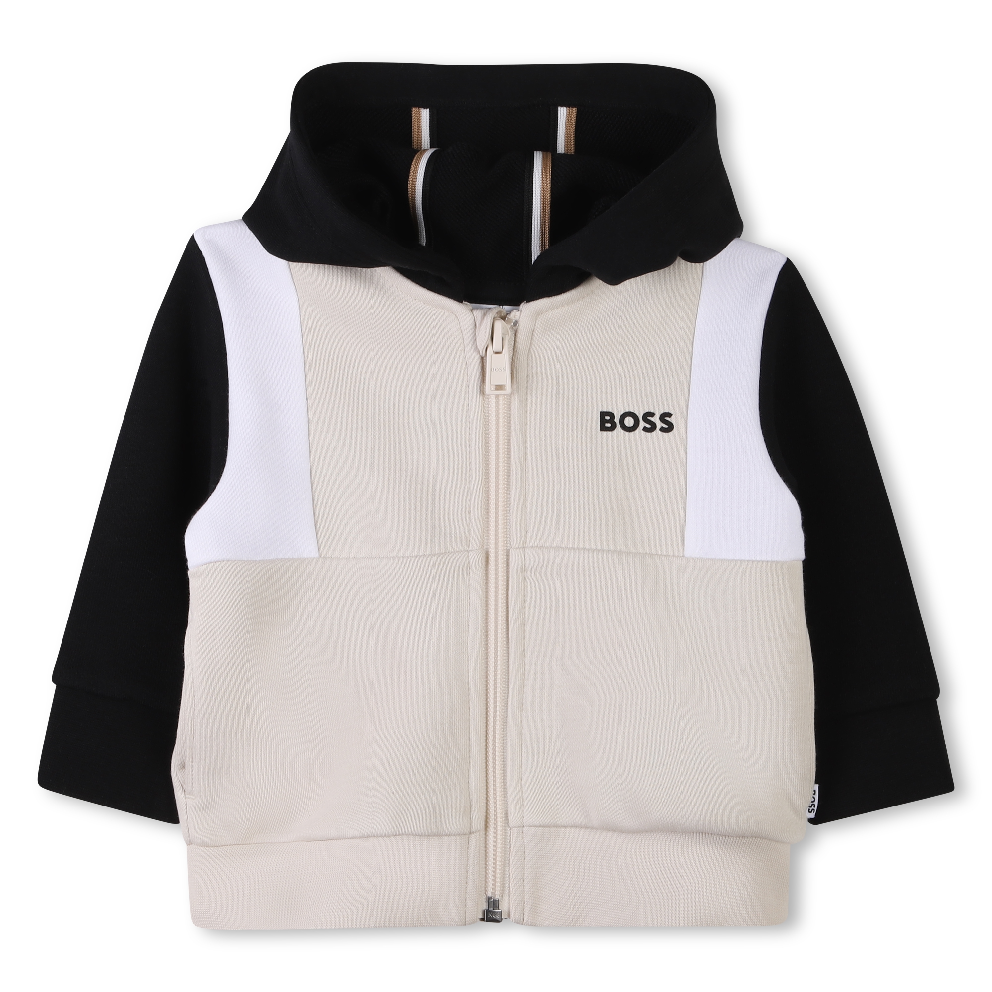 Zipped fleece sweatshirt BOSS for BOY