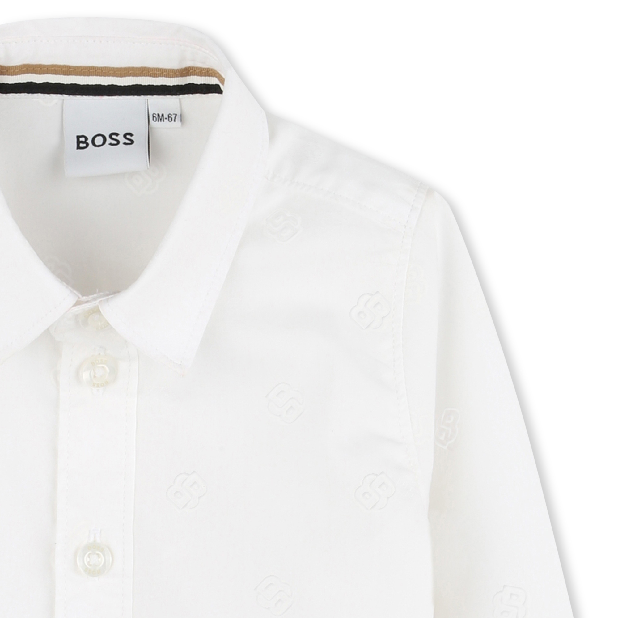 Chemise à manches longues BOSS pour GARCON