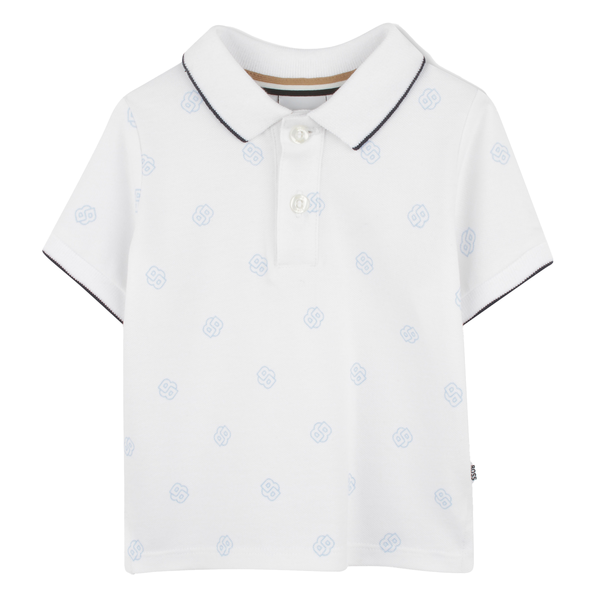 Short-sleeved polo shirt BOSS for BOY