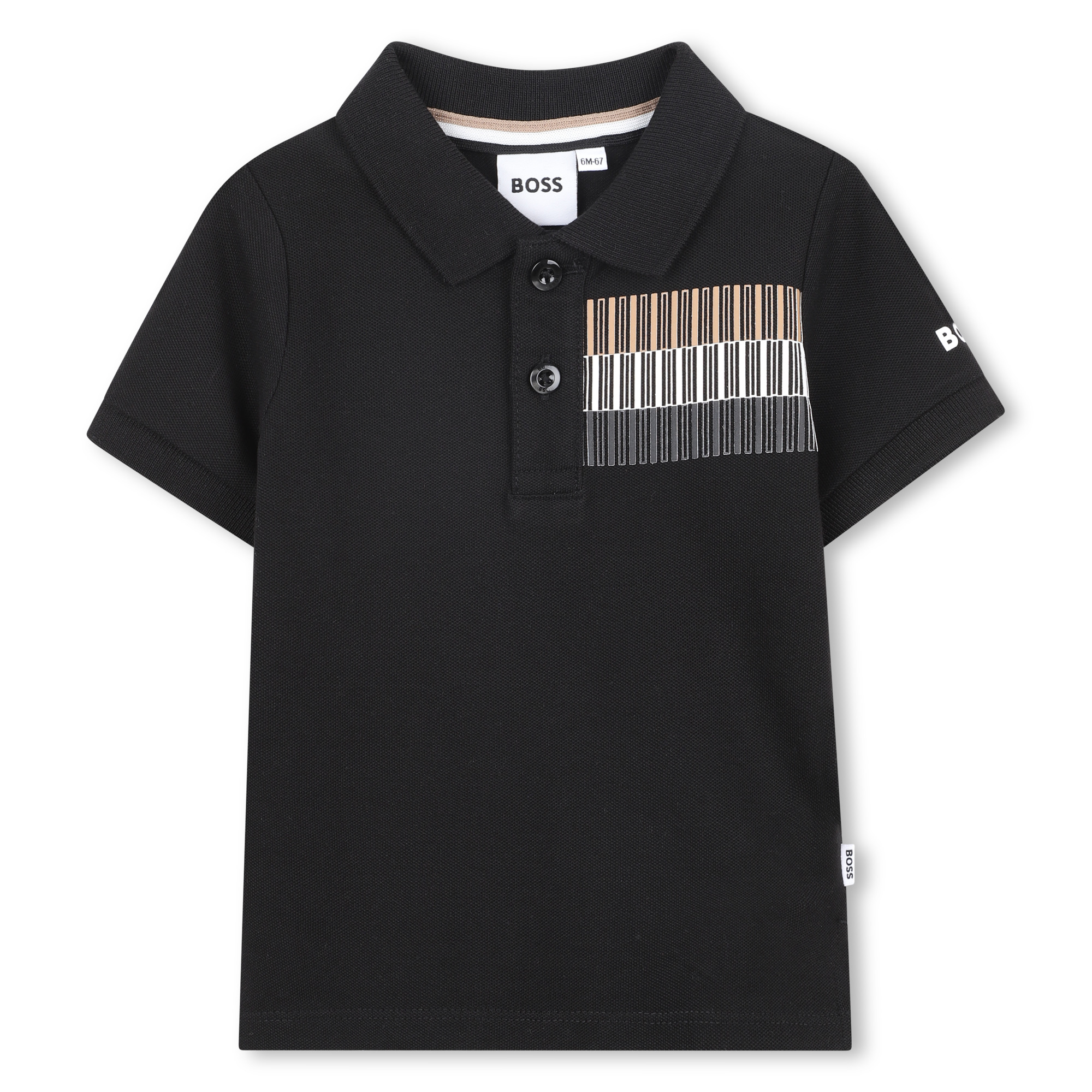 Short-sleeved polo shirt BOSS for BOY