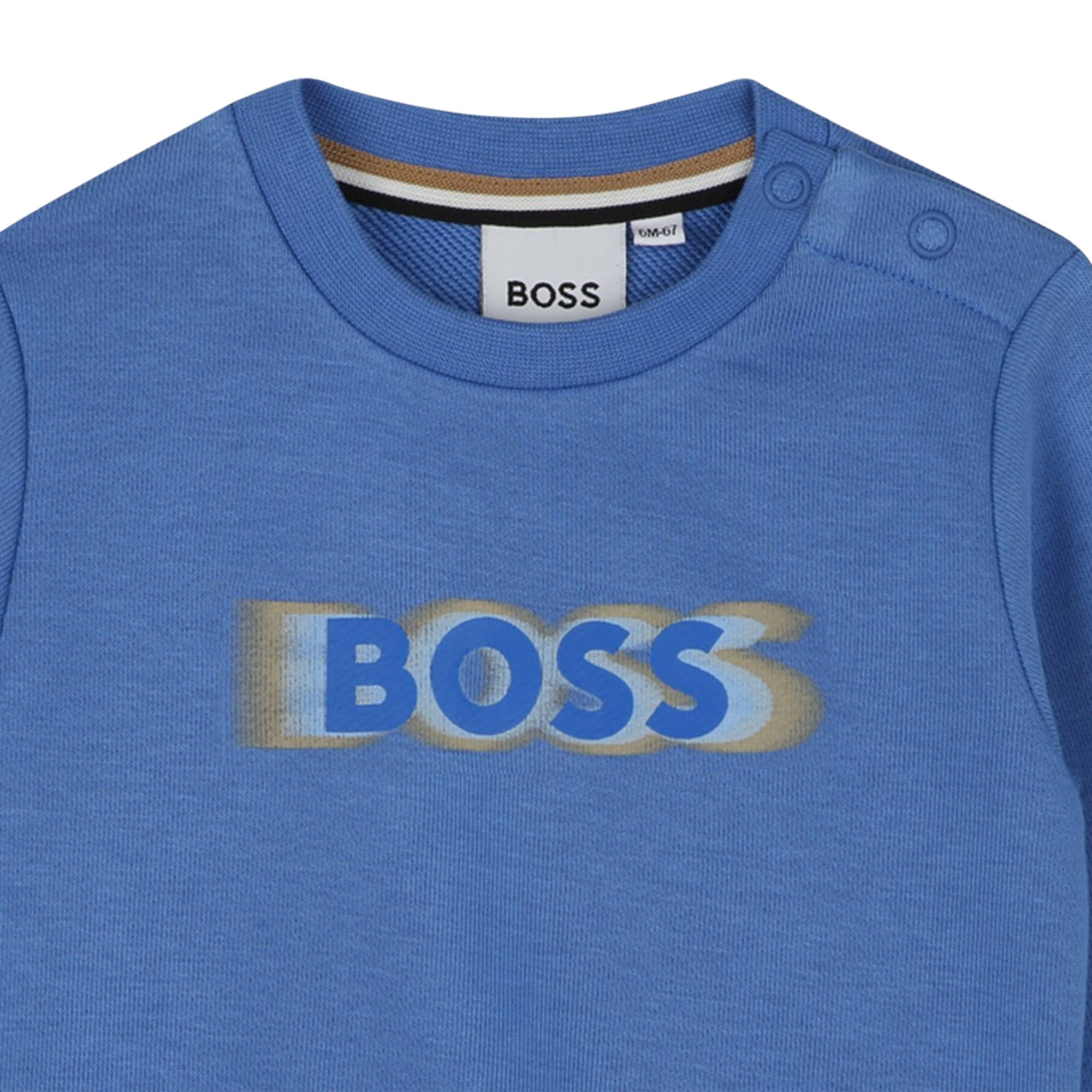 Sweat-shirt en molleton BOSS pour GARCON