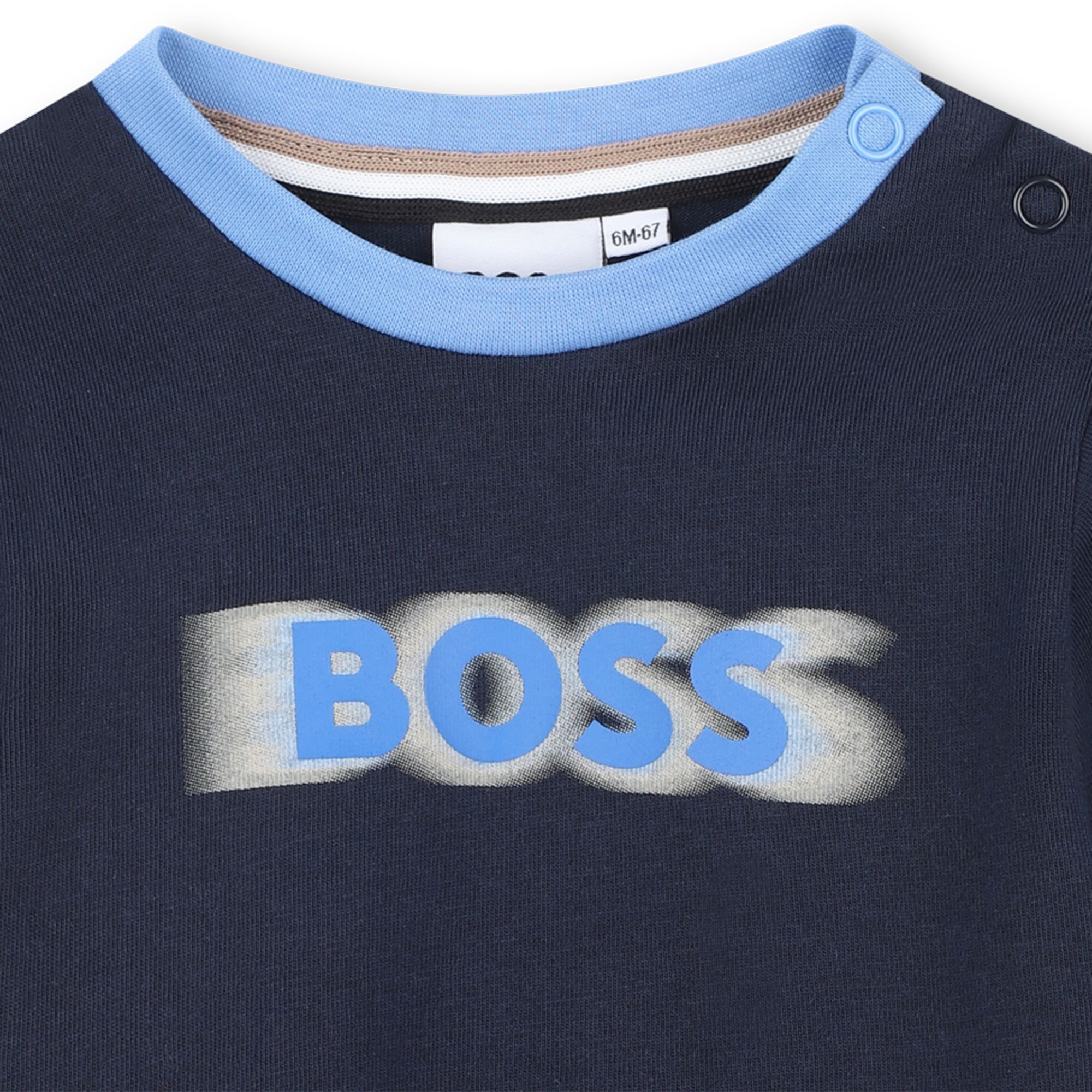 T-shirt met korte mouwen BOSS Voor