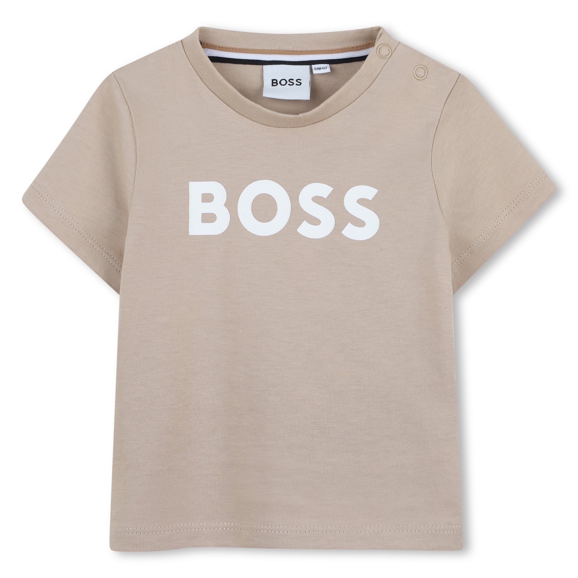 T-shirt met korte mouwen BOSS Voor