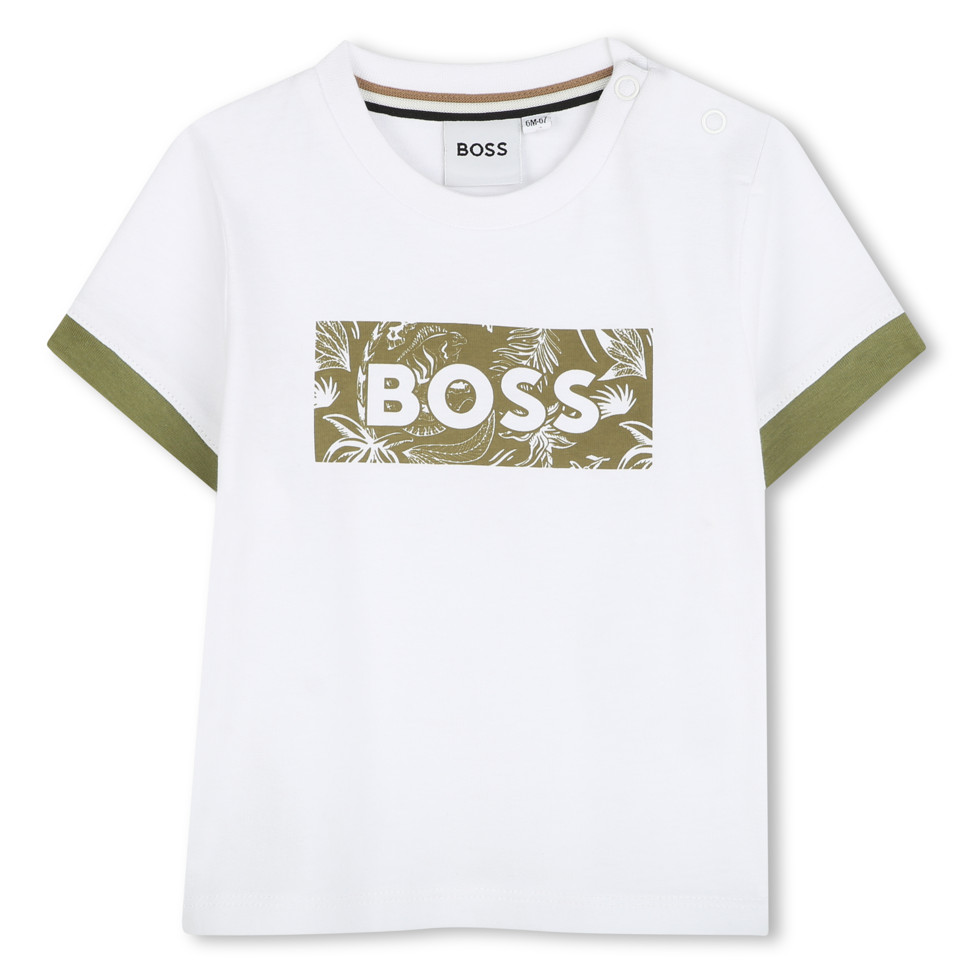 T-shirt à manches courtes BOSS pour GARCON