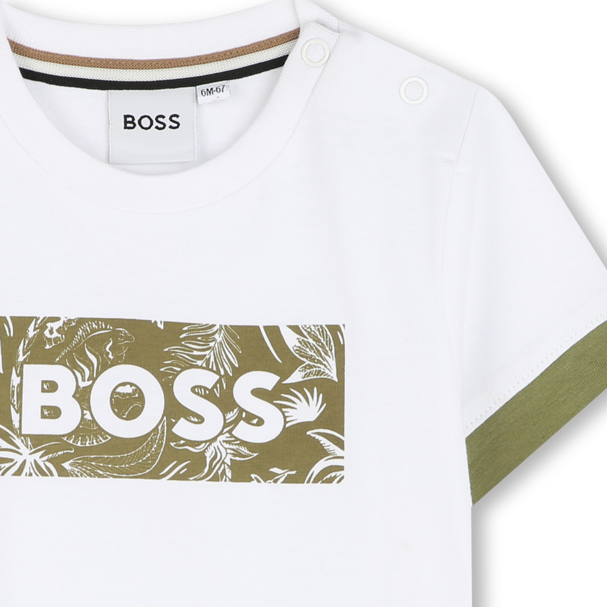 T-shirt à manches courtes BOSS pour GARCON