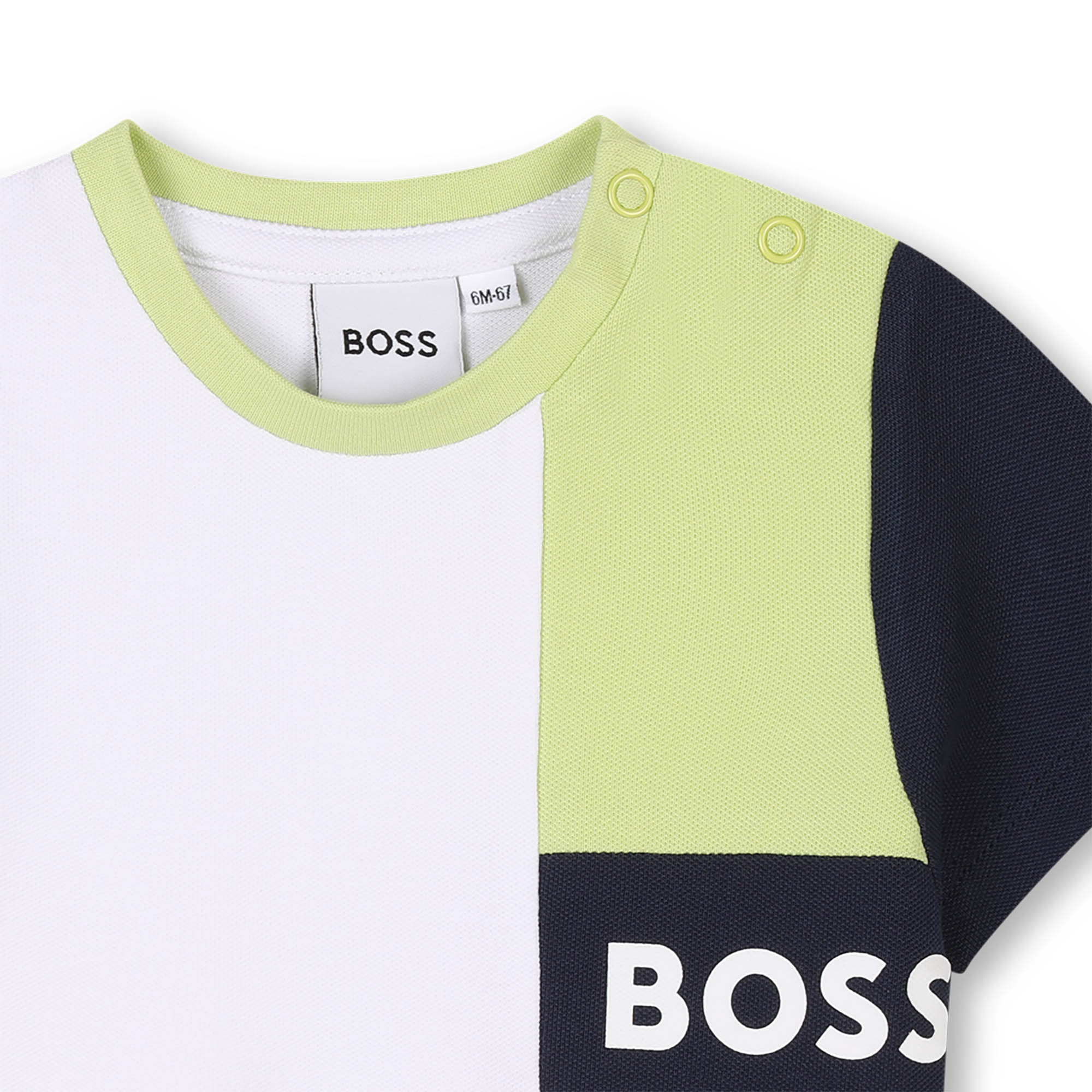 T-shirt met korte mouwen BOSS Voor