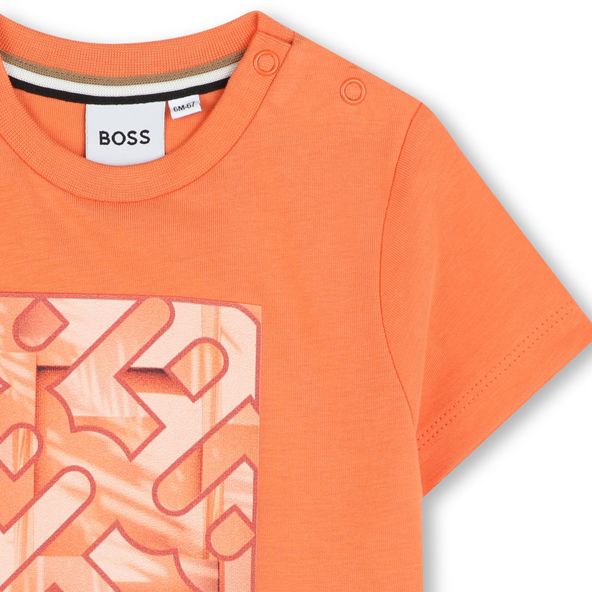 Camiseta de manga corta BOSS para NIÑO