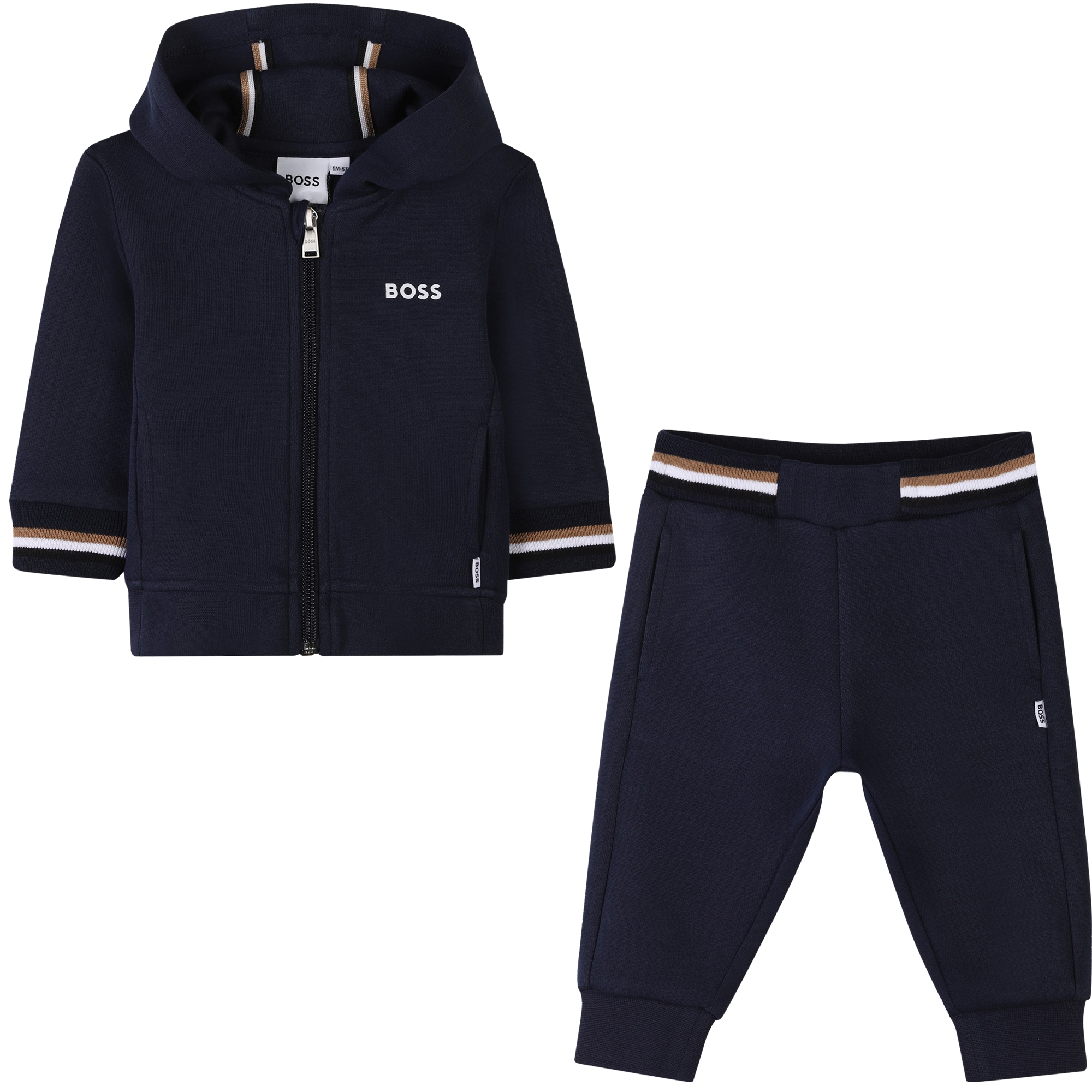 Conjunto chaqueta y pantalón BOSS para NIÑO