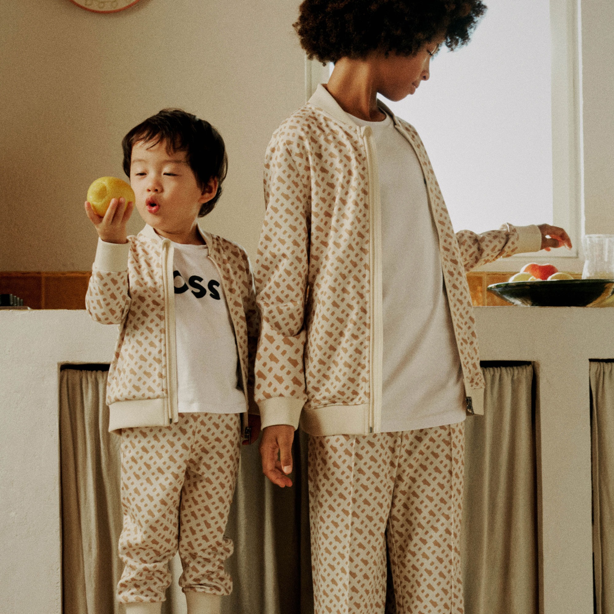 Cardigan and trousers set BOSS for BOY