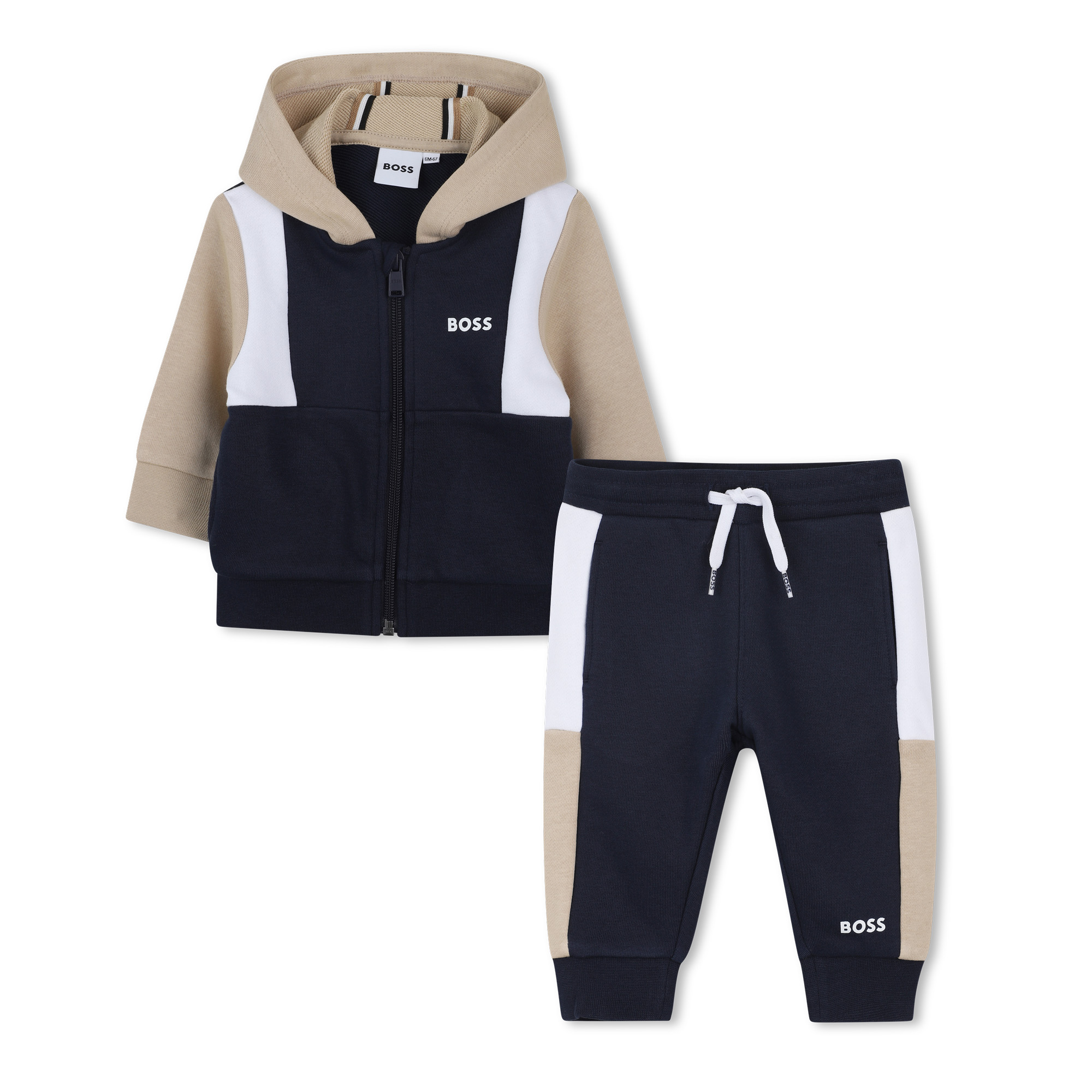 Conjunto chaqueta y pantalón BOSS para NIÑO