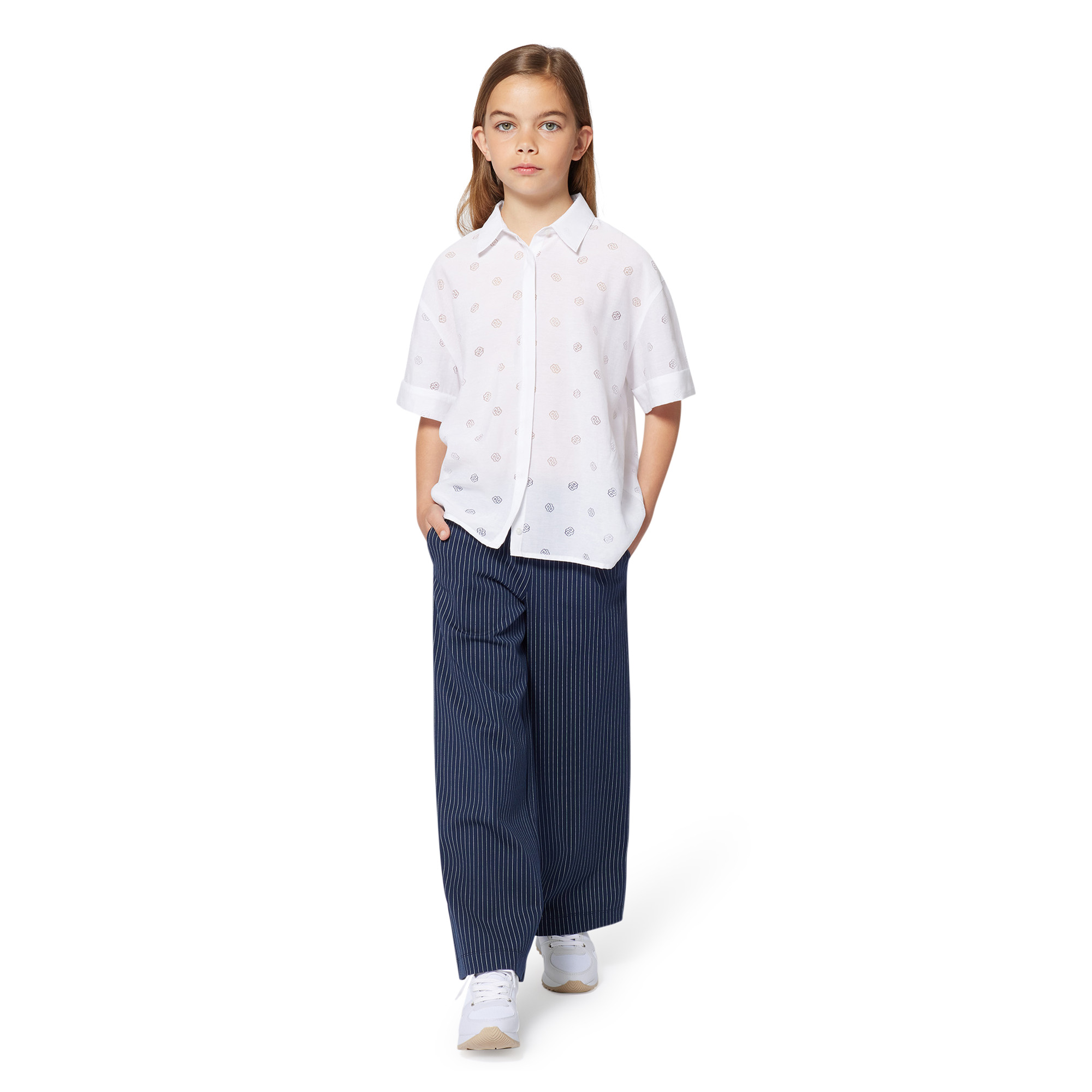 Chemise à manches courtes BOSS pour FILLE