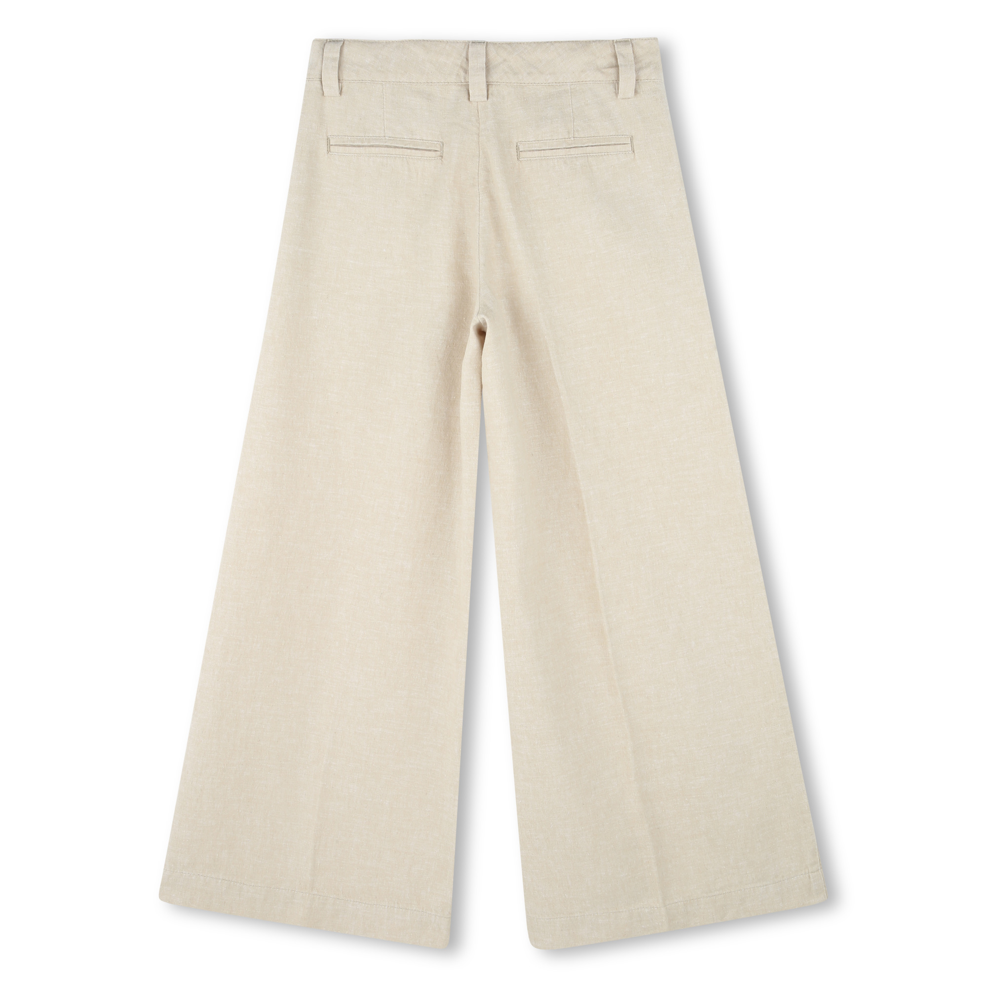 Linen and cotton trousers BOSS for GIRL