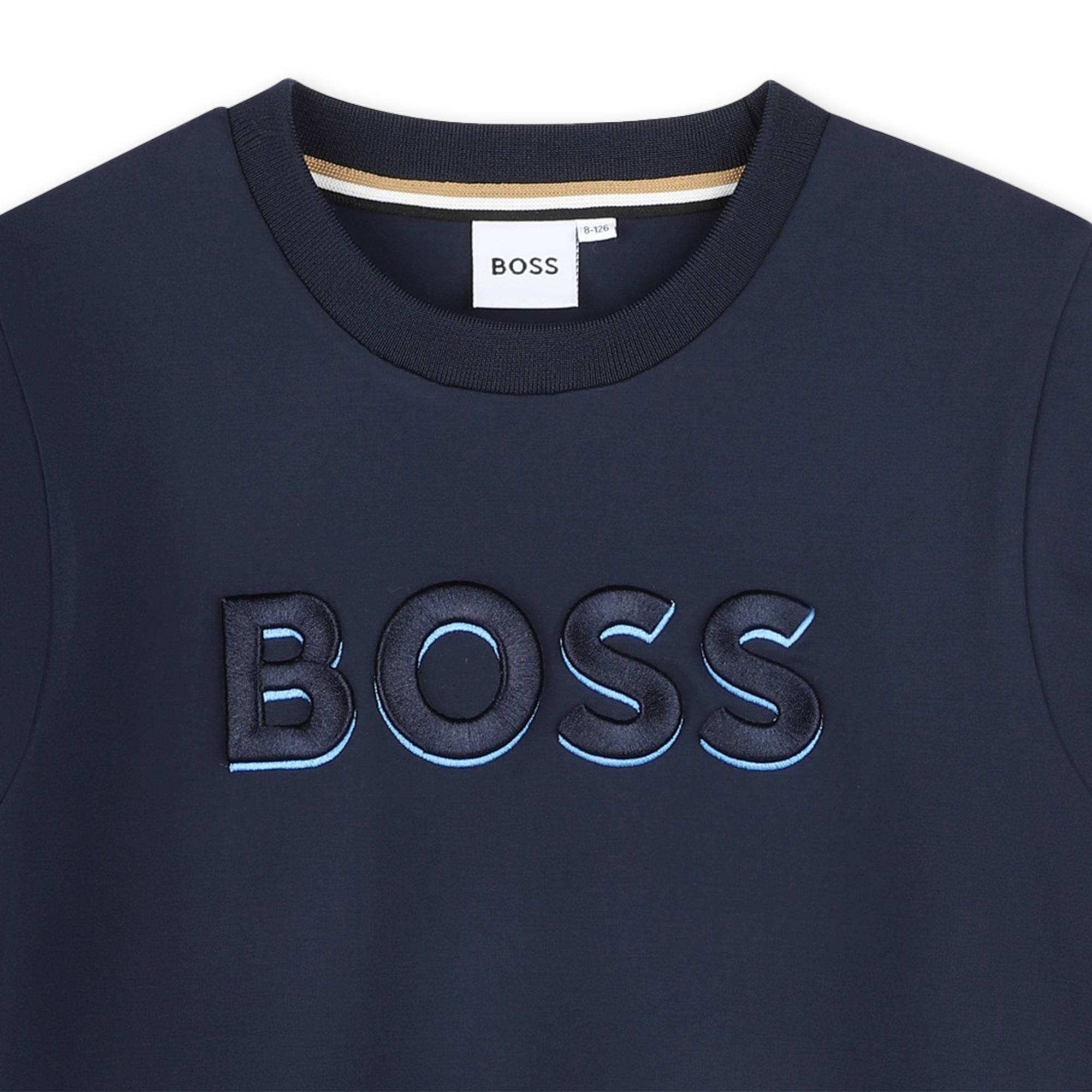 Embroidered sweatshirt BOSS for GIRL