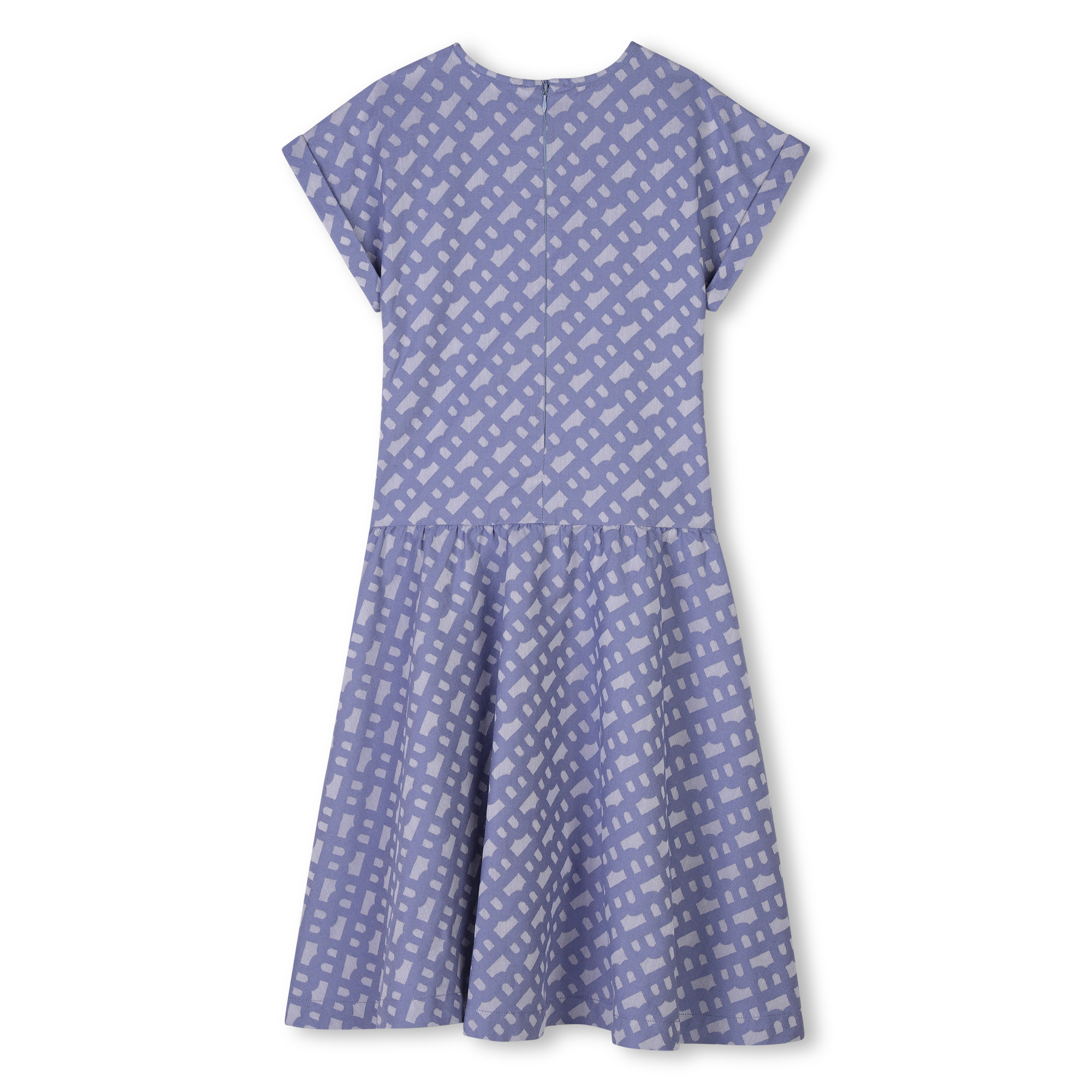 Robe zippée à manches courtes BOSS pour FILLE