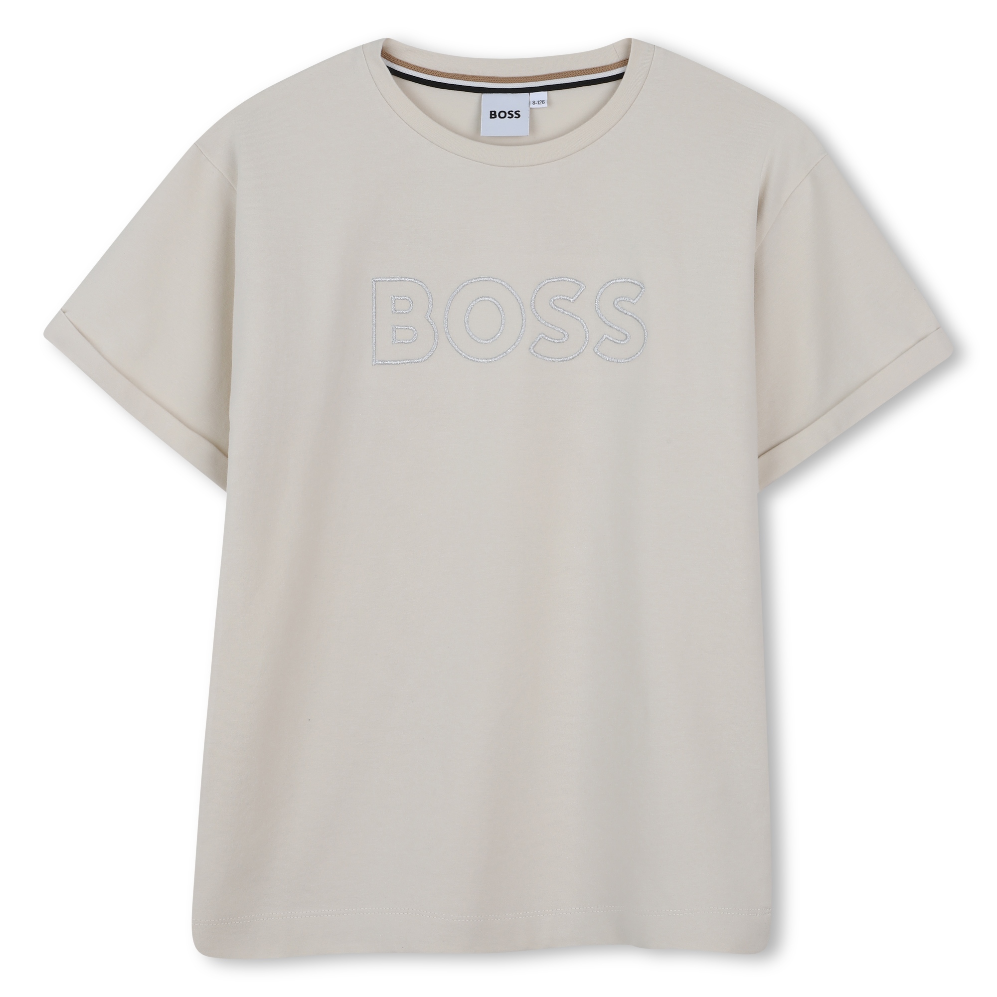 T-shirt met korte mouwen BOSS Voor