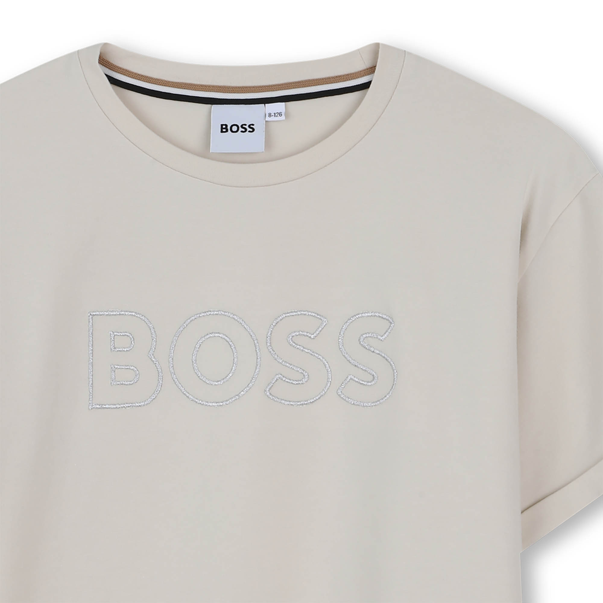 T-shirt met korte mouwen BOSS Voor