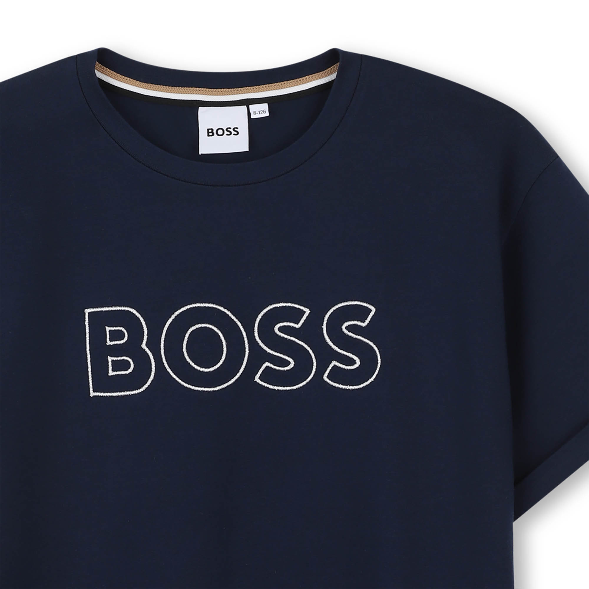 T-shirt met korte mouwen BOSS Voor