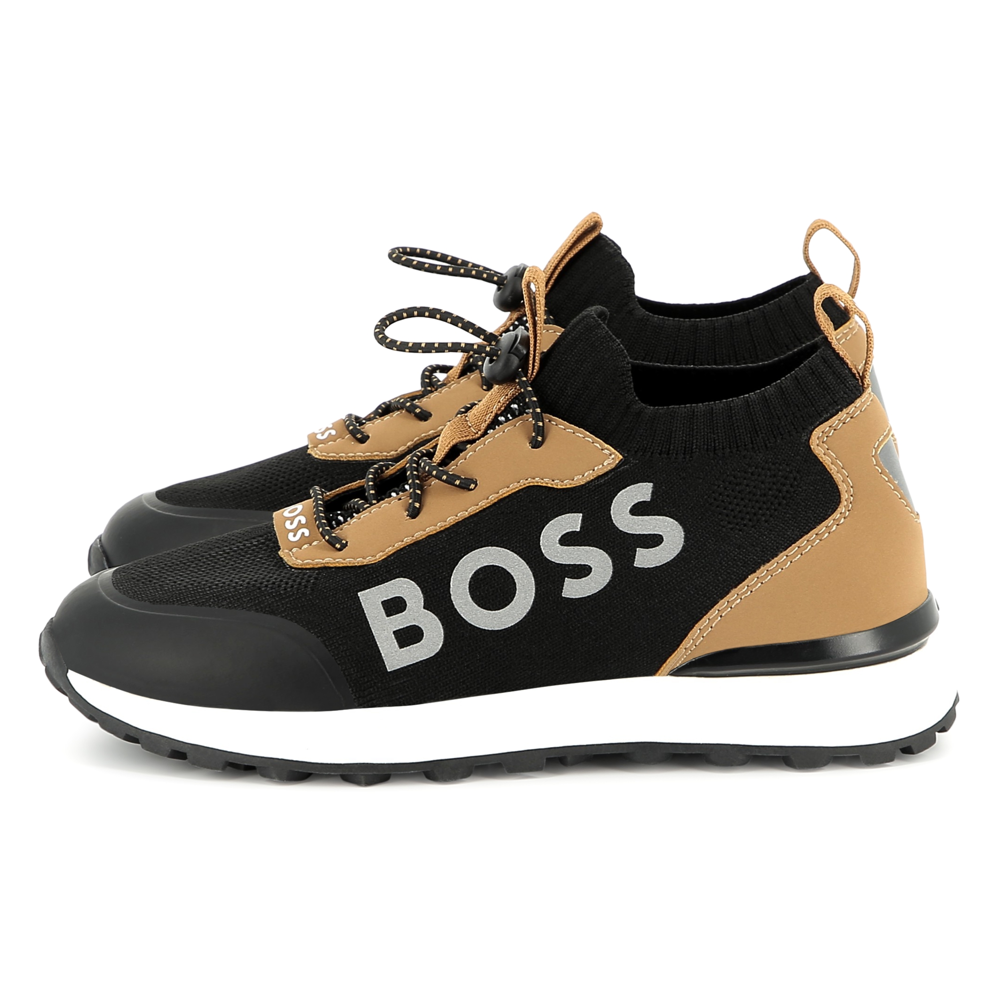 Sneakers met elastische veters BOSS Voor