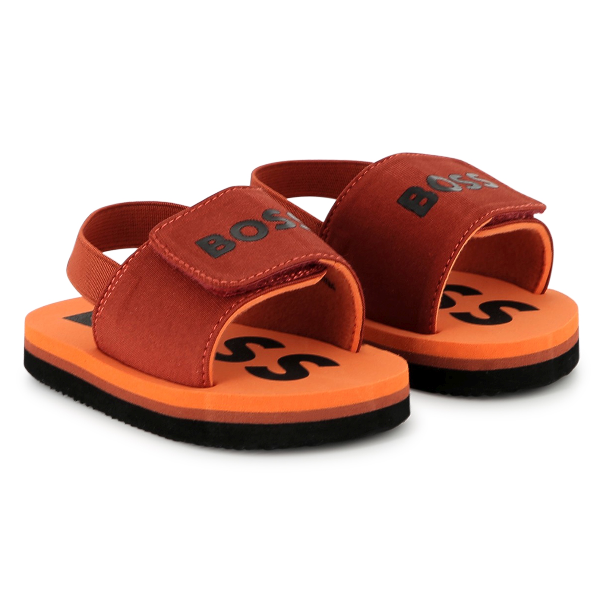 Hook-and-loop flip-flops BOSS for BOY