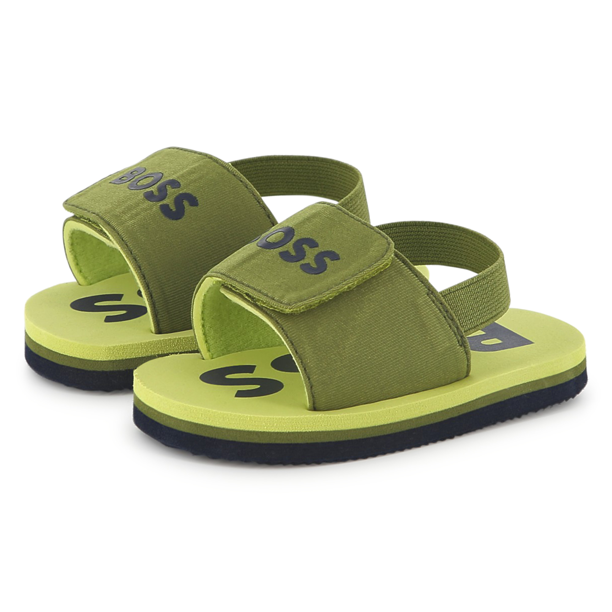 Chanclas con velcro BOSS para NIÑO