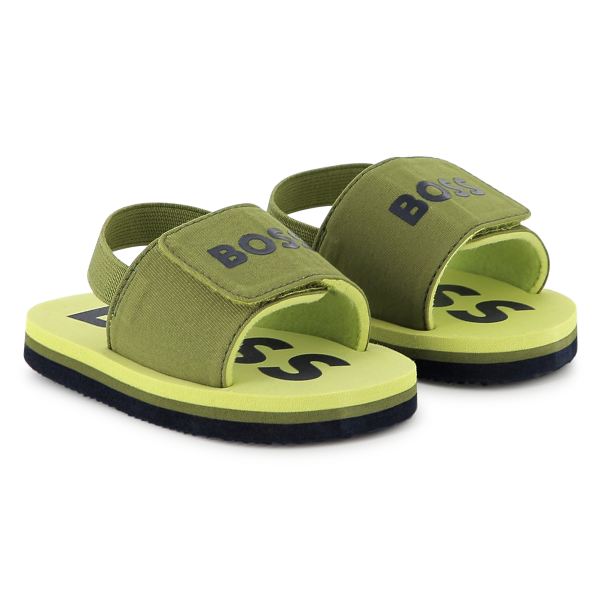 Chanclas con velcro BOSS para NIÑO