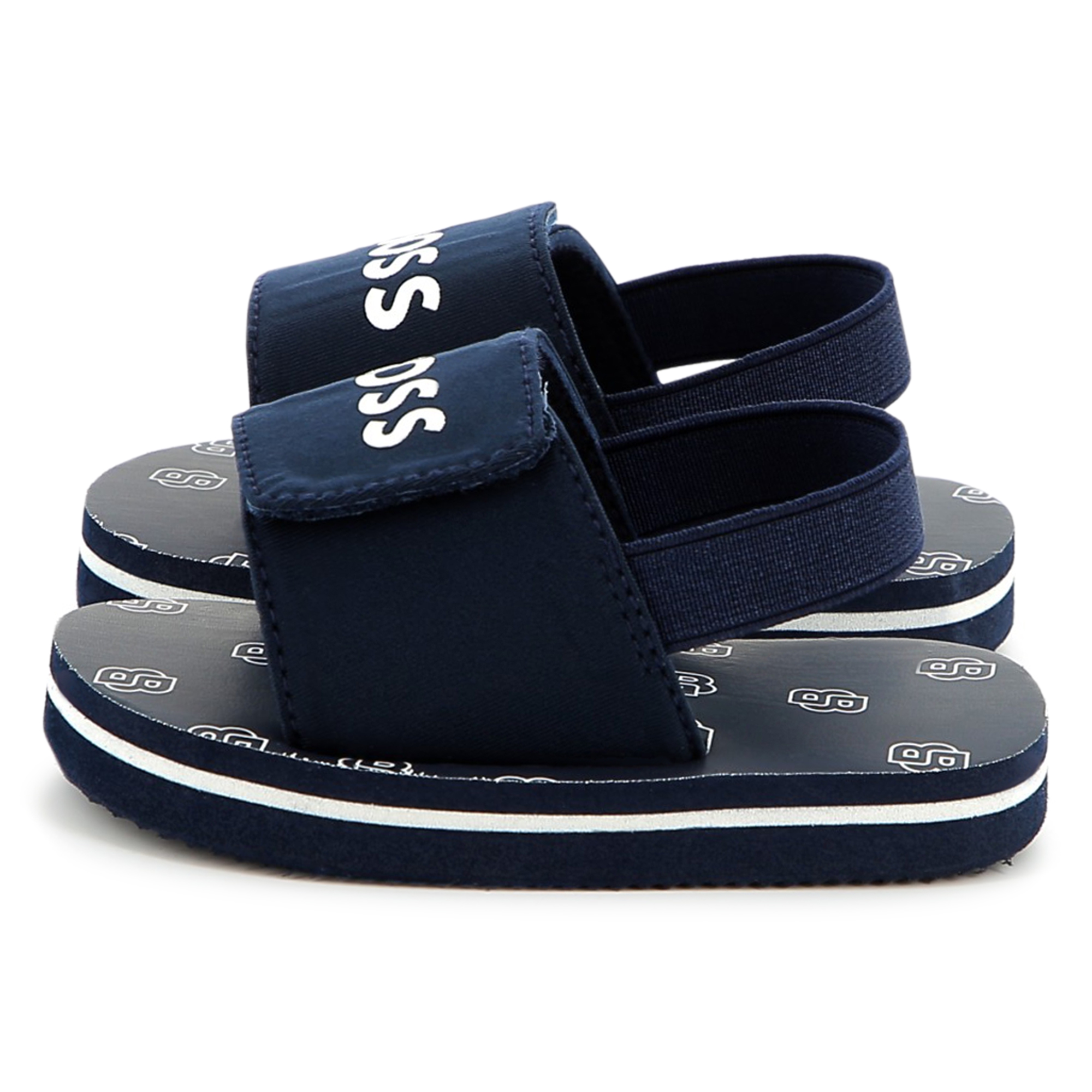 Chanclas con velcro BOSS para NIÑO