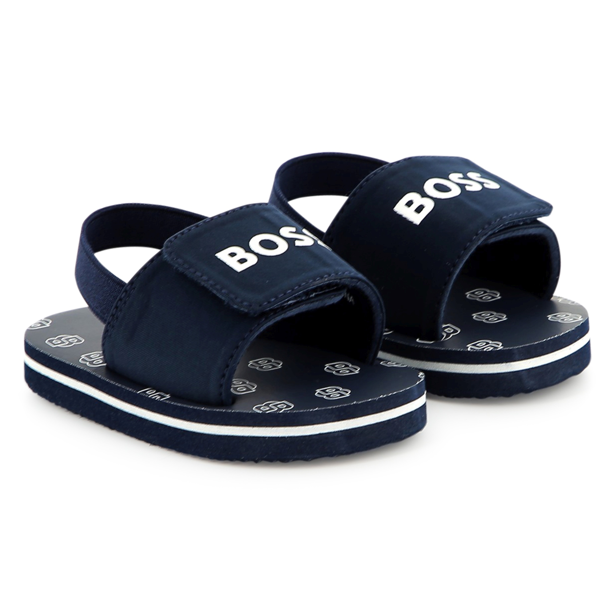 Chanclas con velcro BOSS para NIÑO