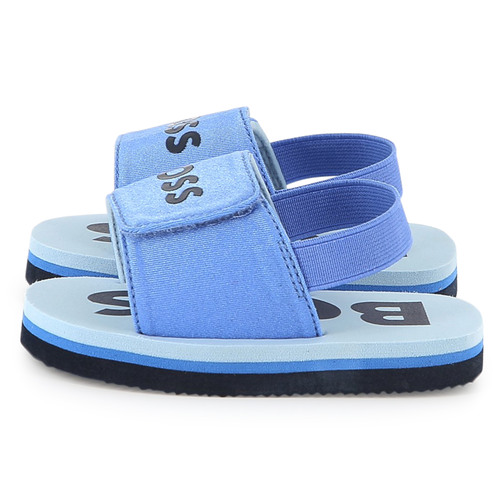 Chanclas con velcro BOSS para NIÑO