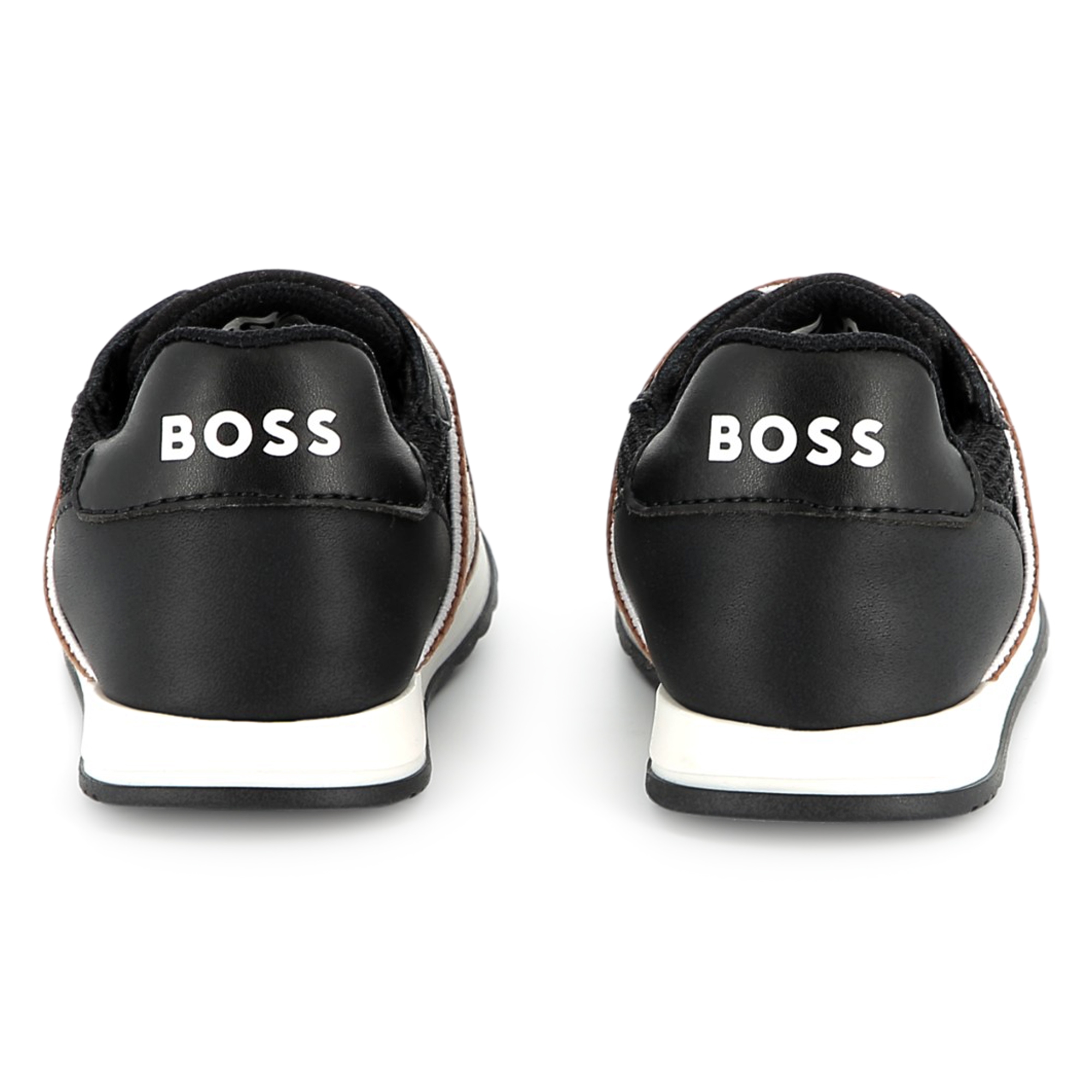 Sneakers in pelle e in rete BOSS Per RAGAZZO