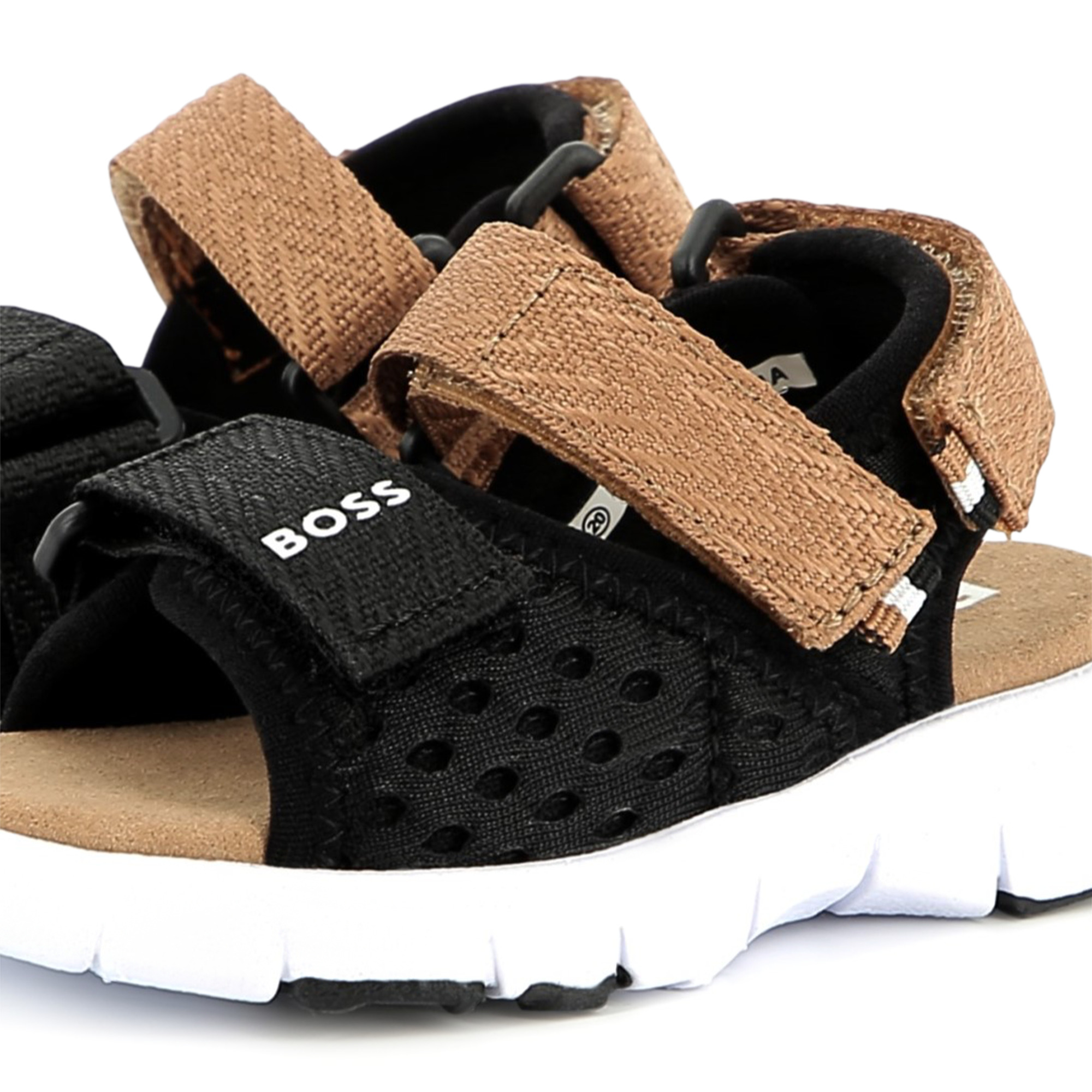 Hook-and-loop sandals BOSS for BOY