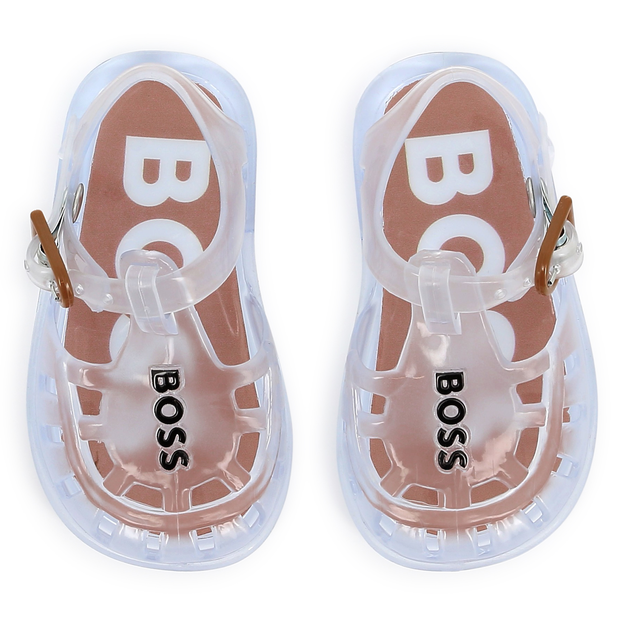 Buckled beach sandals BOSS for BOY