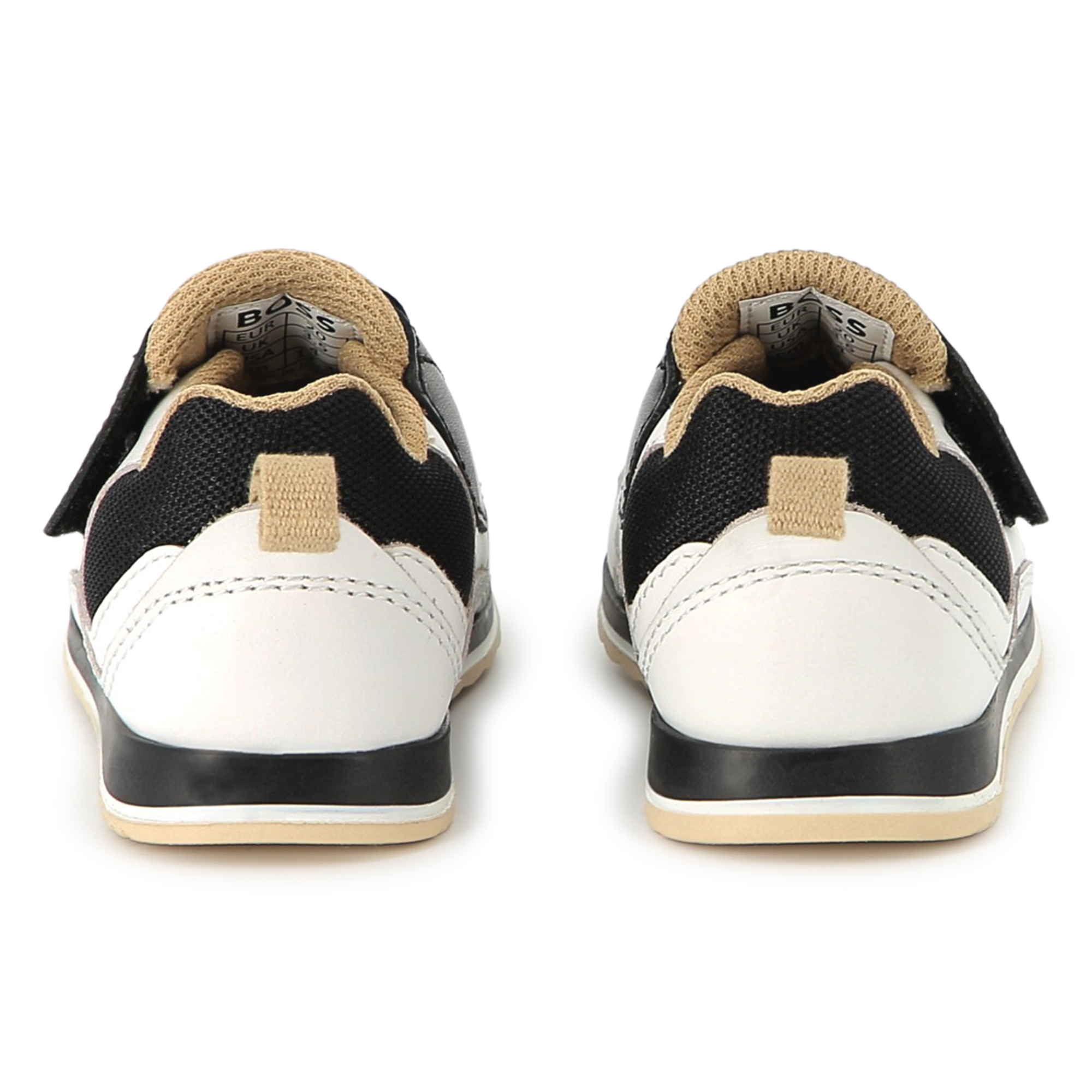 Sneakers in pelle con lacci BOSS Per RAGAZZO