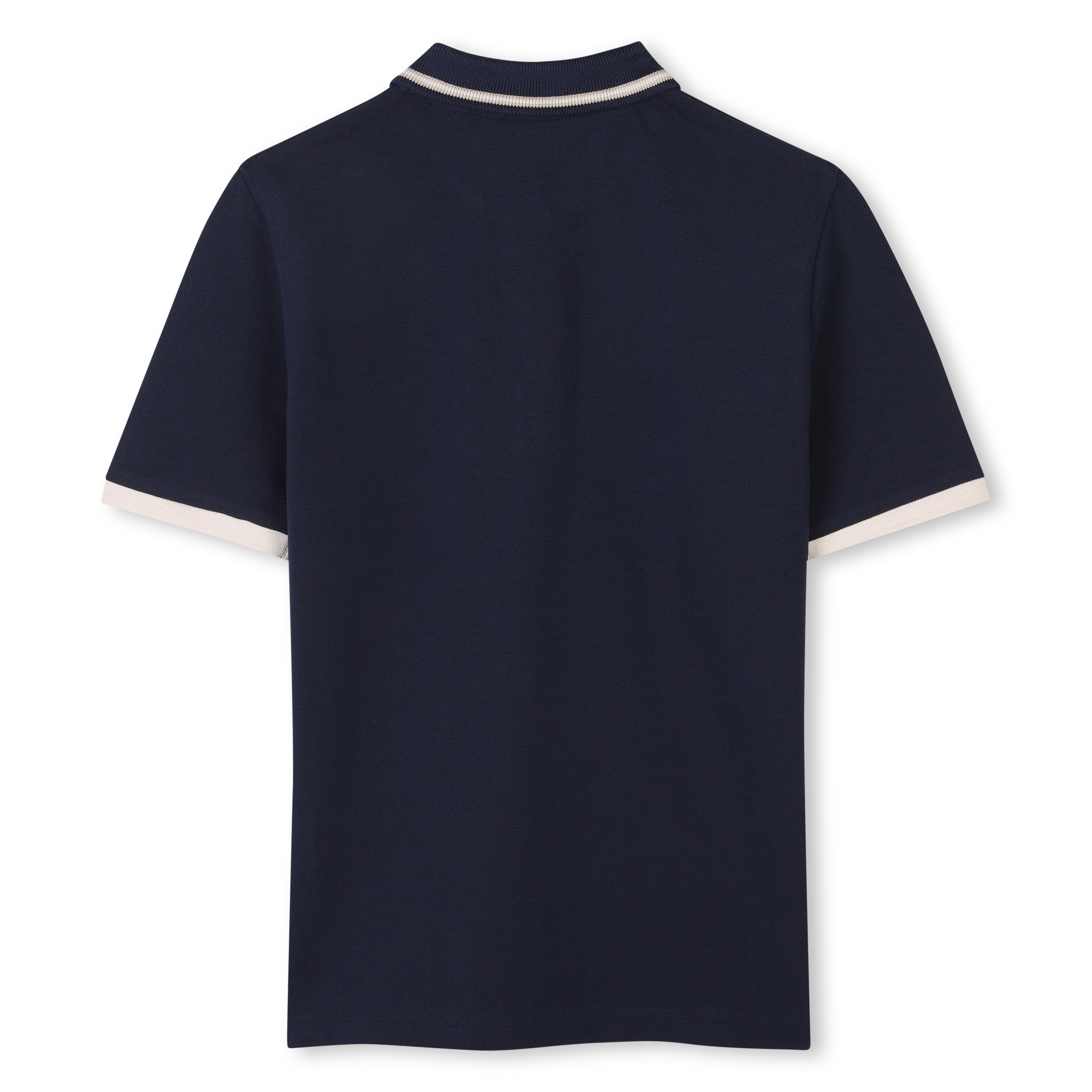 Polo shirt with chest label BOSS for BOY