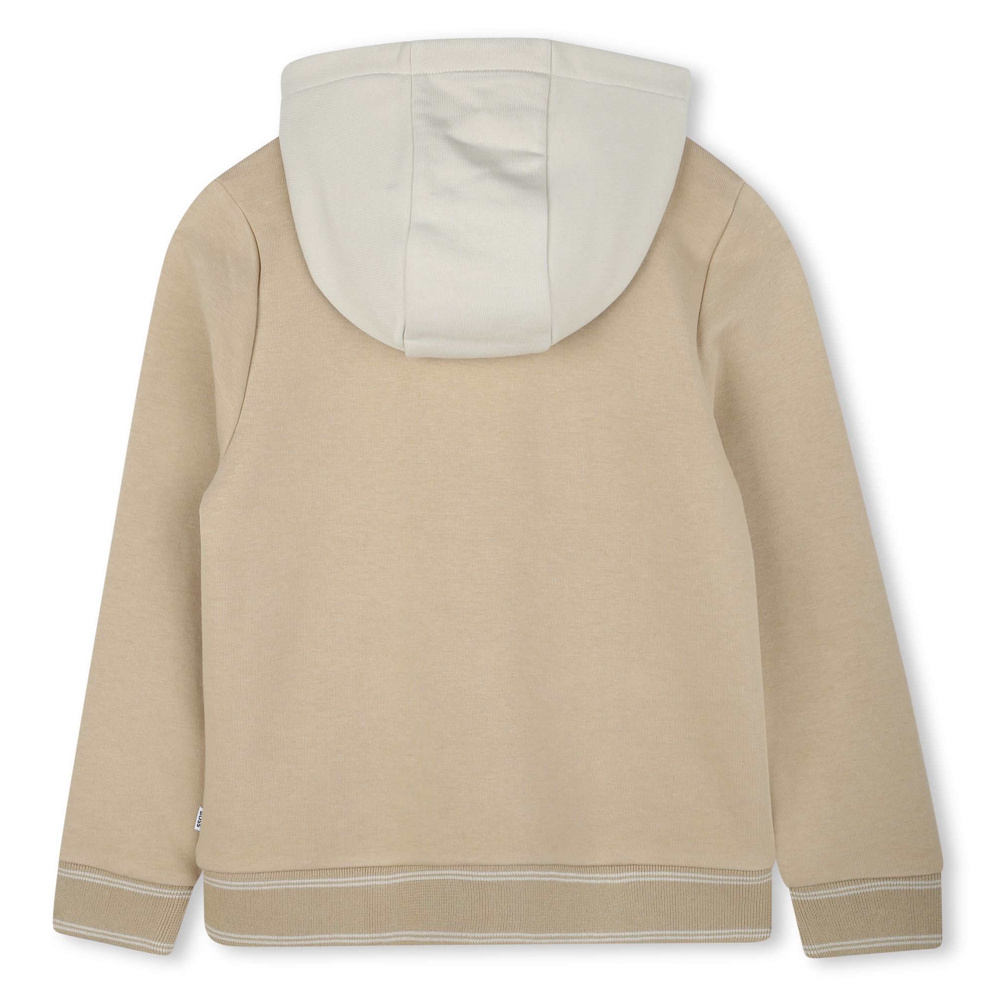 Contrast-hood sweatshirt BOSS for BOY