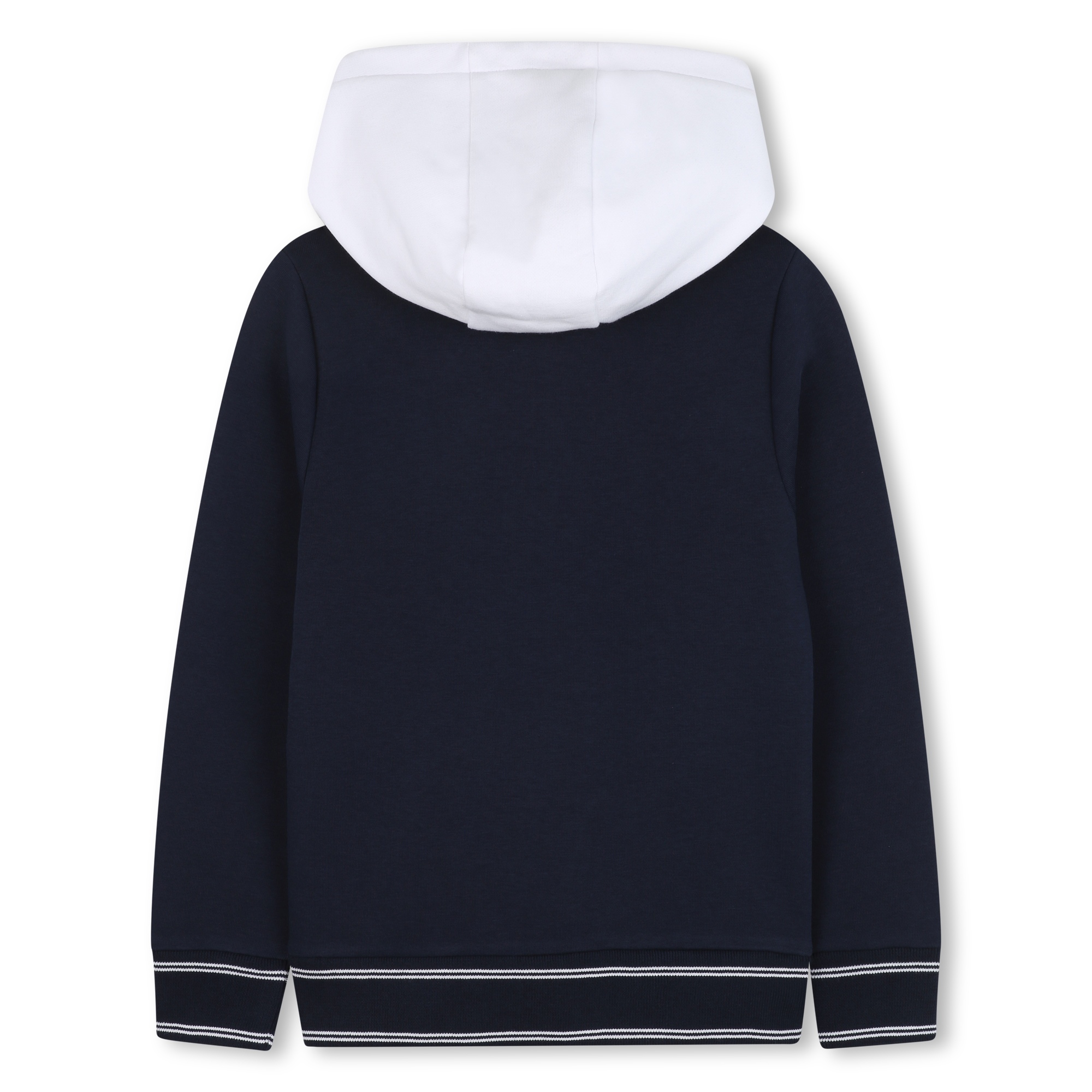 Contrast-hood sweatshirt BOSS for BOY