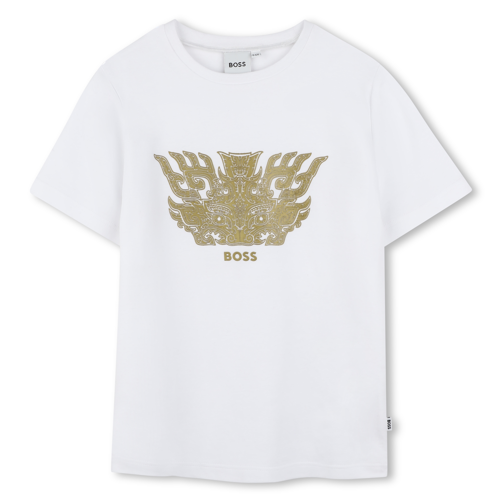 TEE-SHIRT MANCHES COURTES BOSS pour GARCON