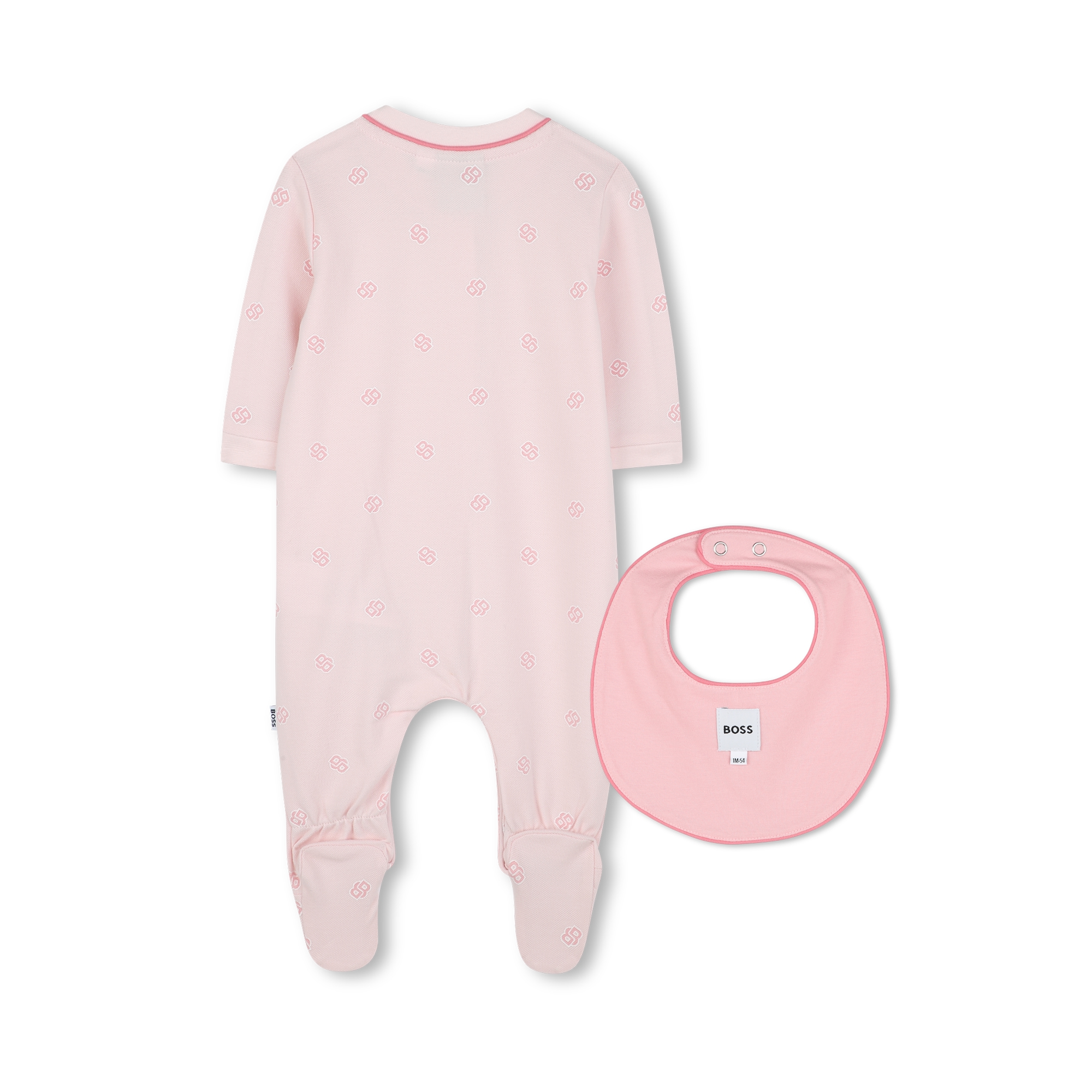 Ensemble pyjama et bavoir BOSS pour FILLE