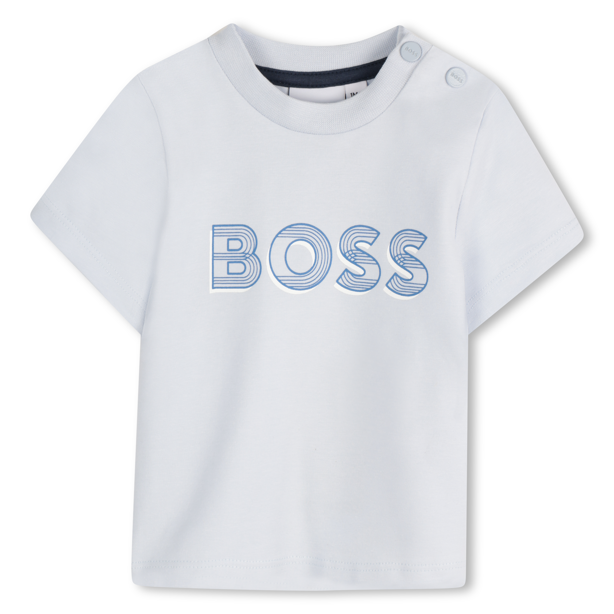 T-shirt with logo print BOSS for BOY