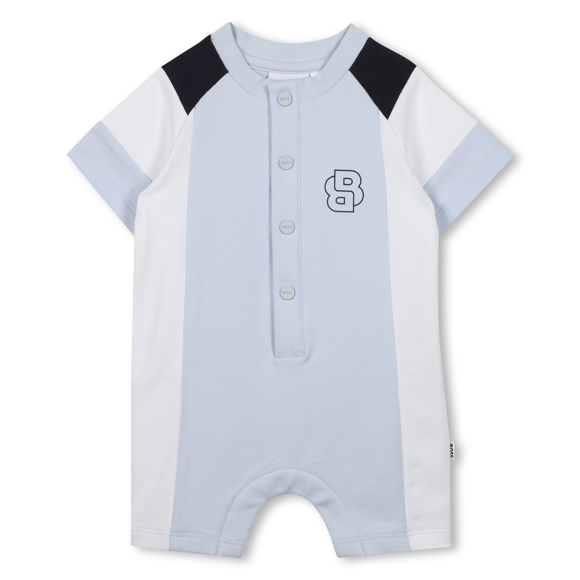 Tricolour short romper BOSS for BOY