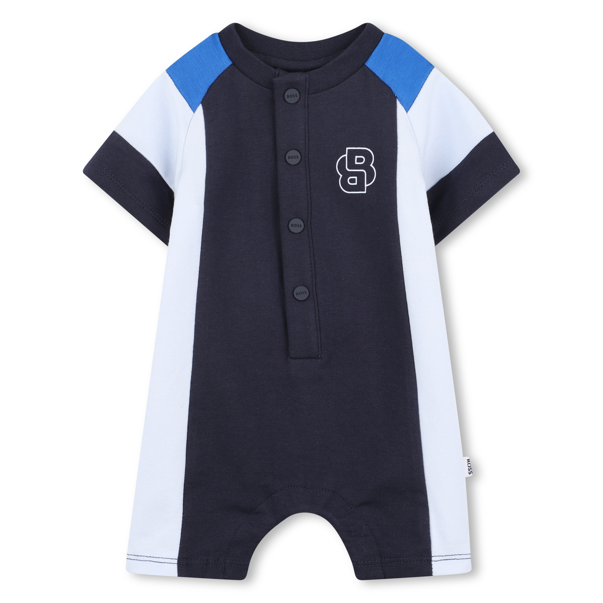 Tricolour short romper BOSS for BOY