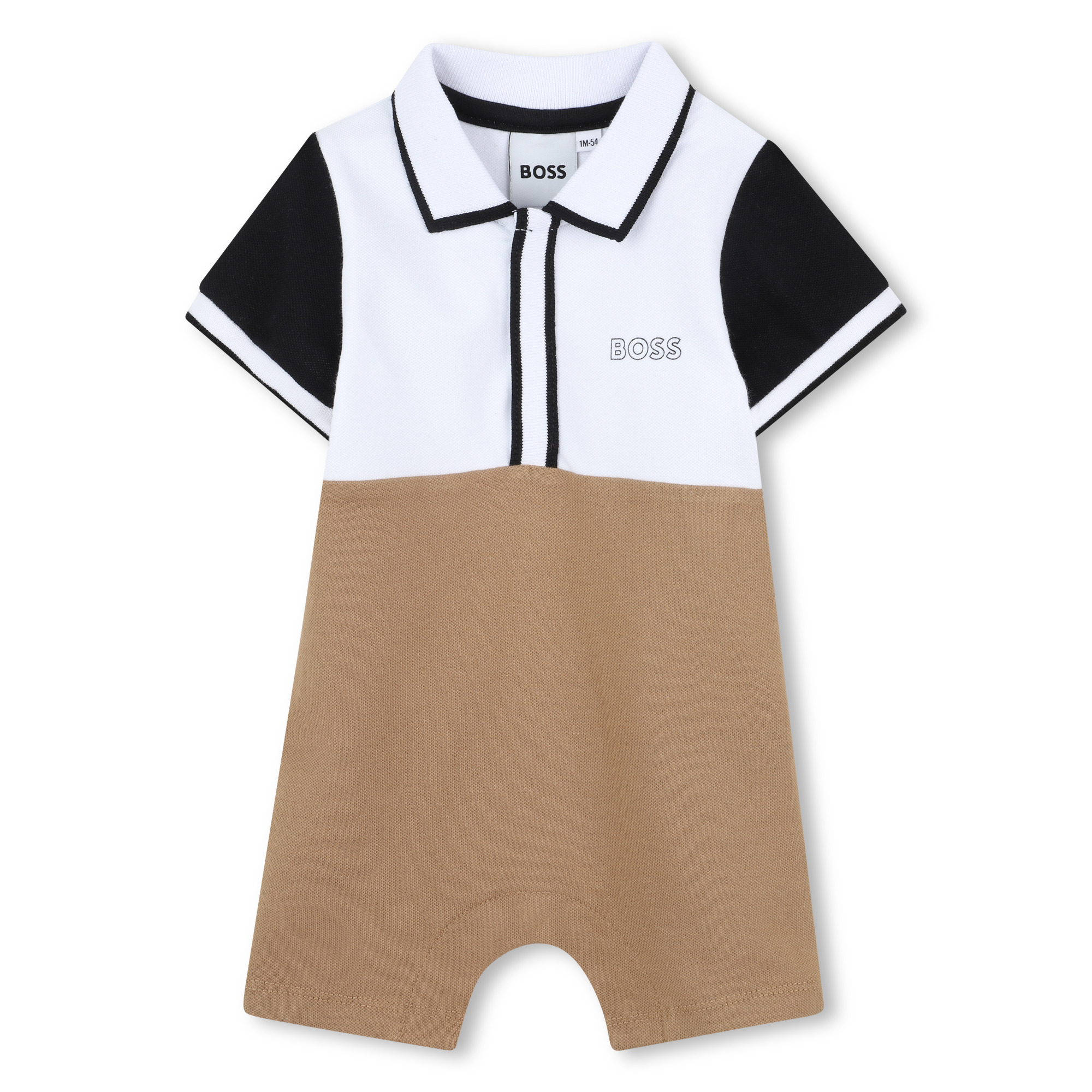 Short colour-block romper BOSS for BOY