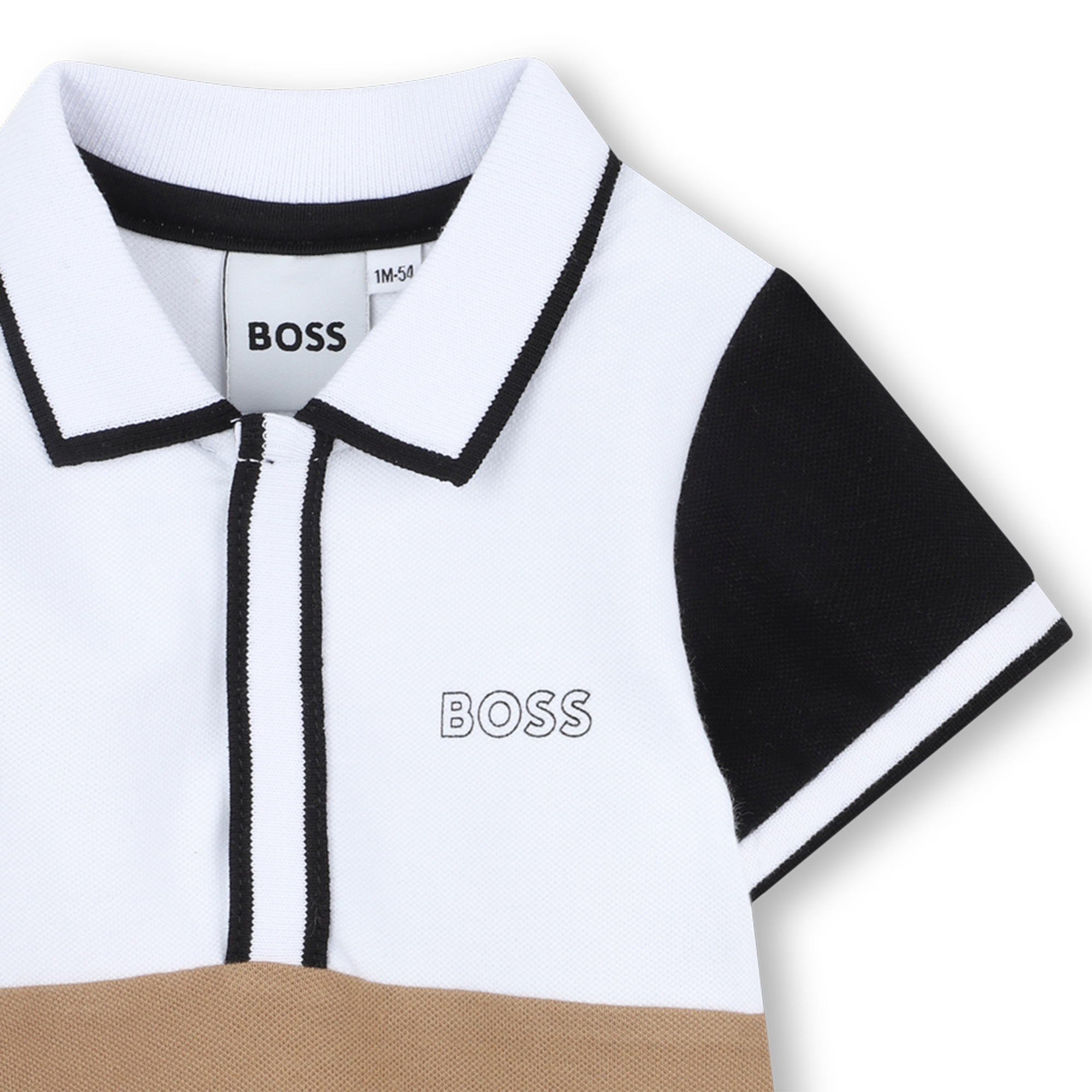 Short colour-block romper BOSS for BOY