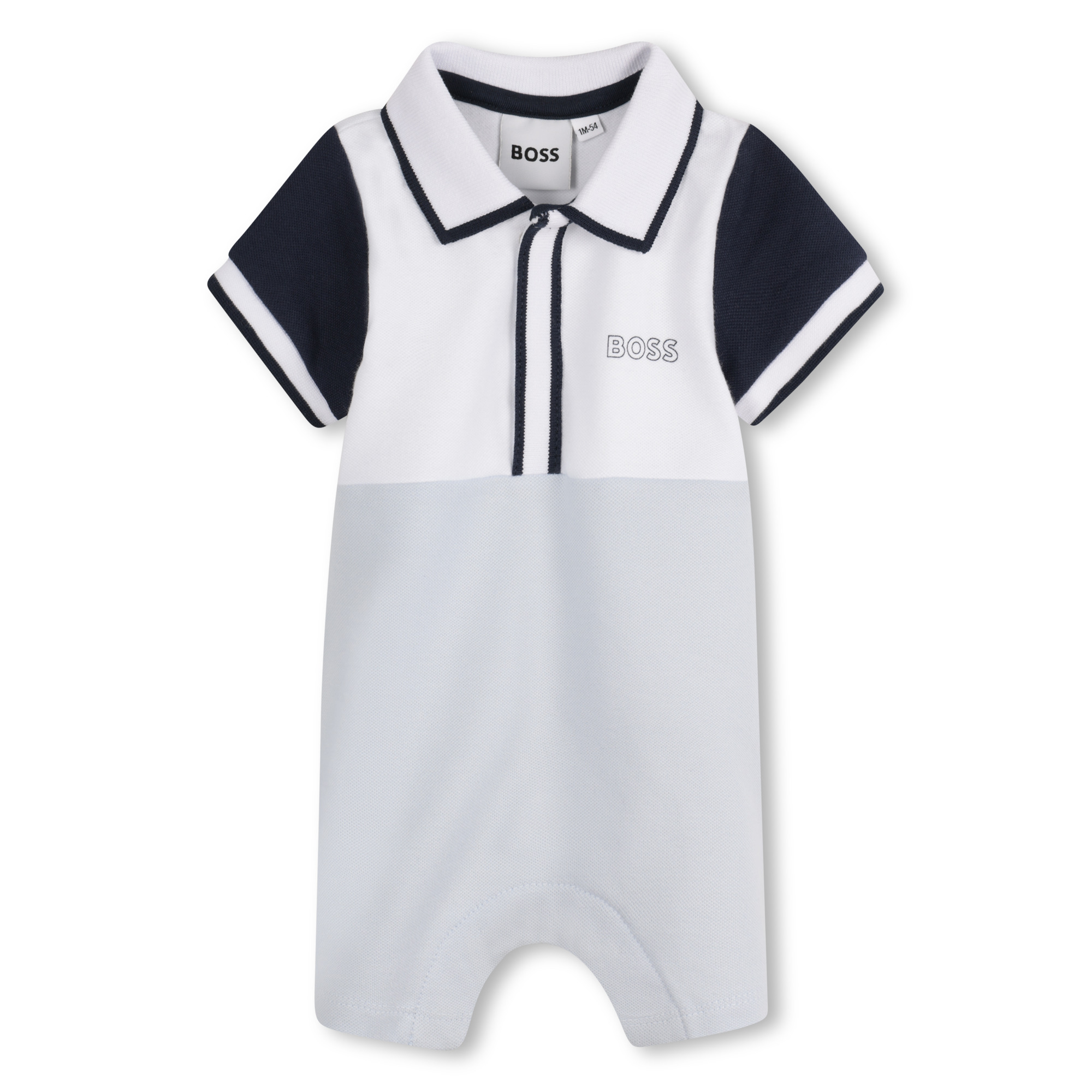 Short colour-block romper BOSS for BOY