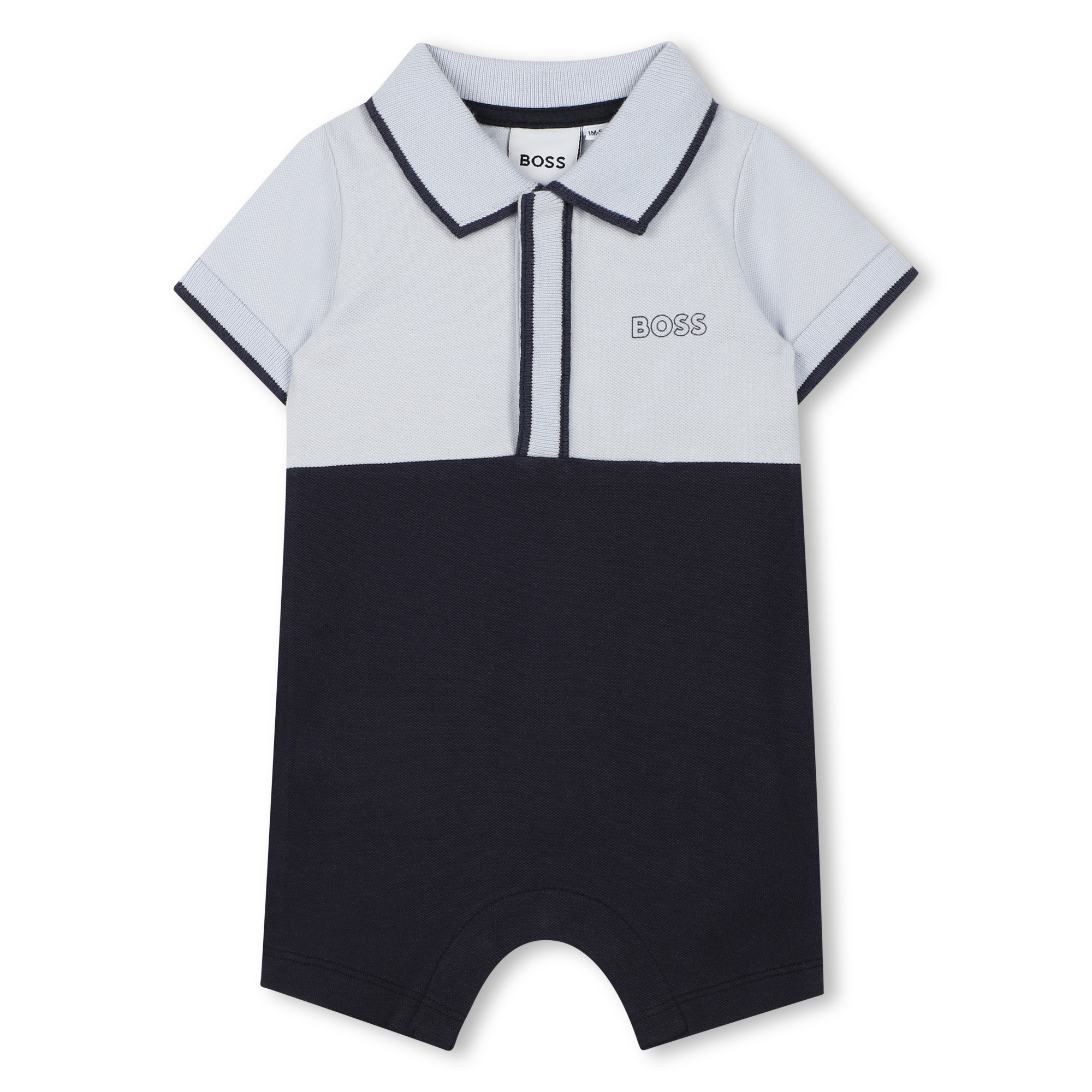 Short colour-block romper BOSS for BOY