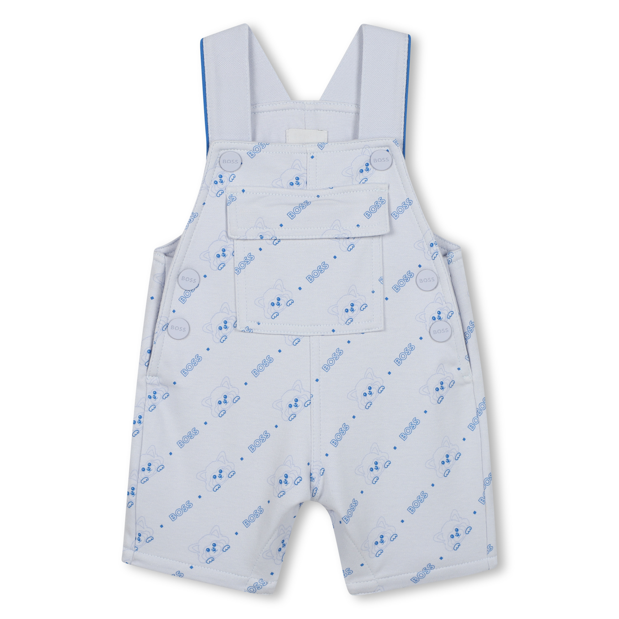 Panda-print short dungarees BOSS for BOY