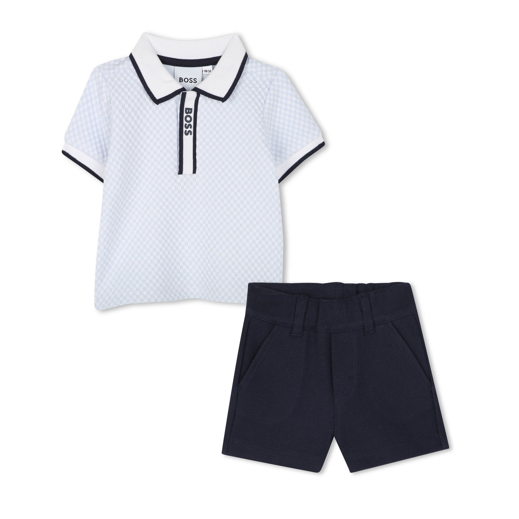 Polo shirt and shorts set BOSS for BOY