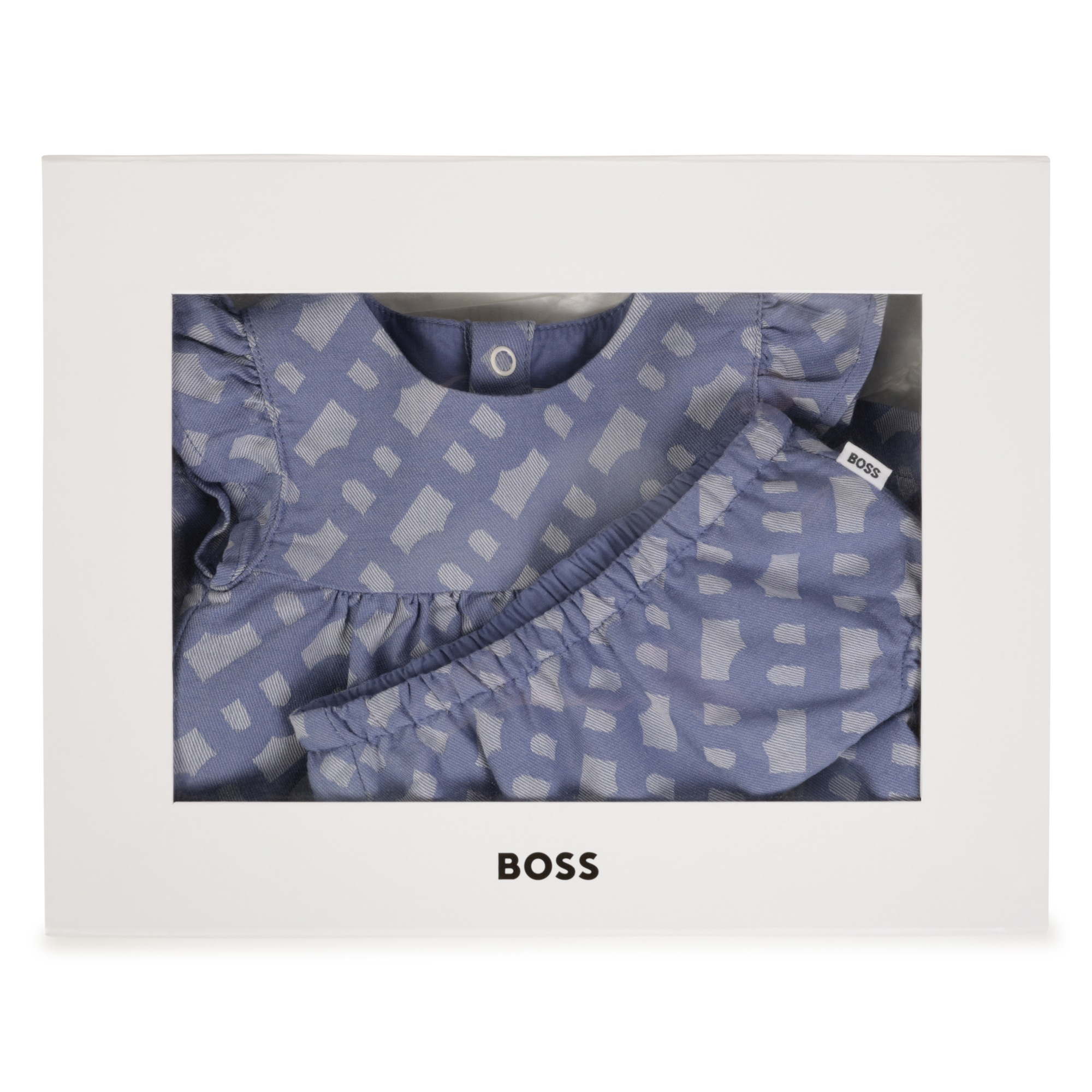 Robe et culotte en coton BOSS pour FILLE